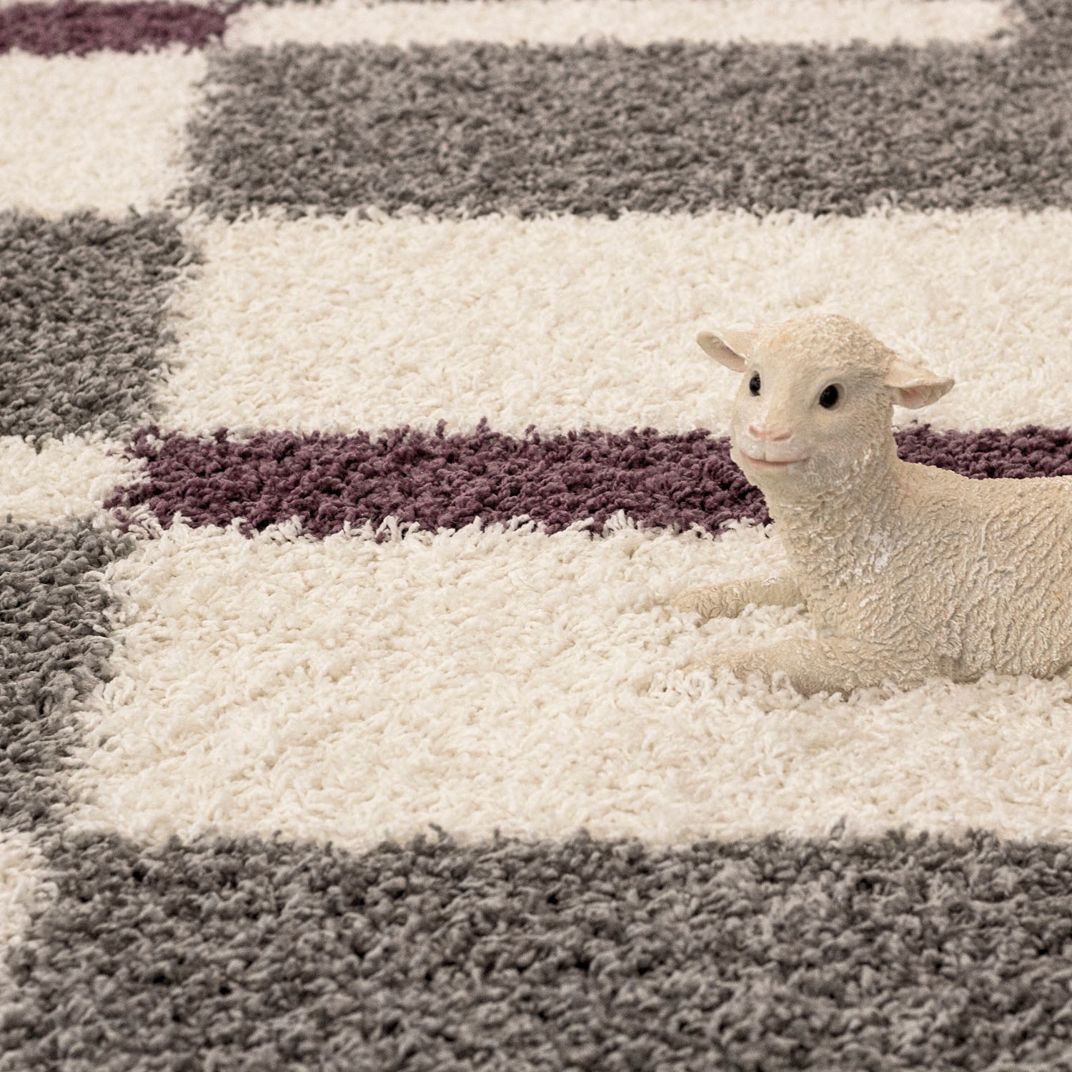 Ayyildiz Teppiche Hochflor-Teppich »Gala Shaggy 2505«, rechteckig, 30 mm Höhe, Langflor, Läufer, alle Räume, Wohnzimmer