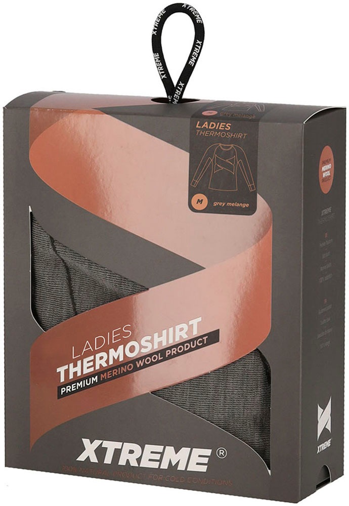 XTREME sockswear Unterhemd »LADIES THERMAL WOOL UNDERSHIRT«, langärmelig und kuschelig weich, perfekt für kalte Wintertage