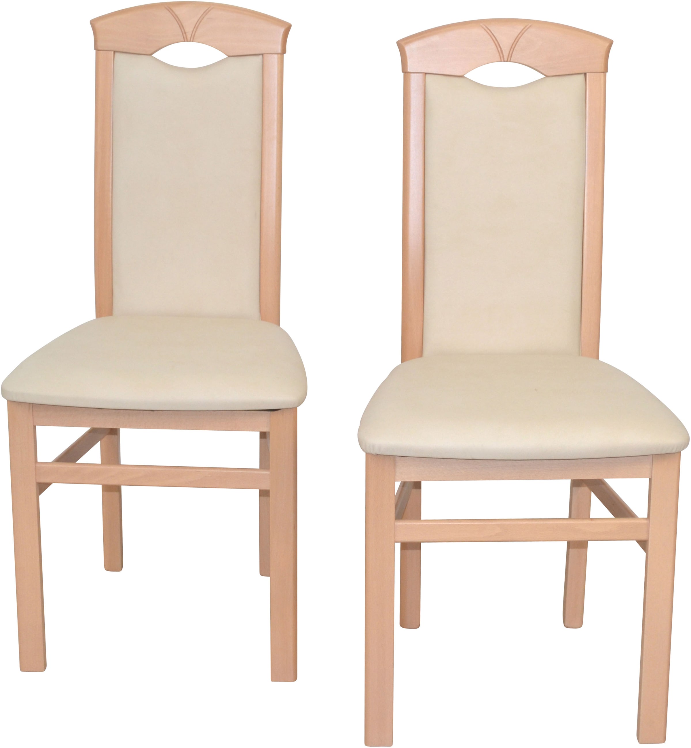 HOFMANN LIVING AND MORE 4-Fußstuhl, (Set), 2 St. günstig online kaufen