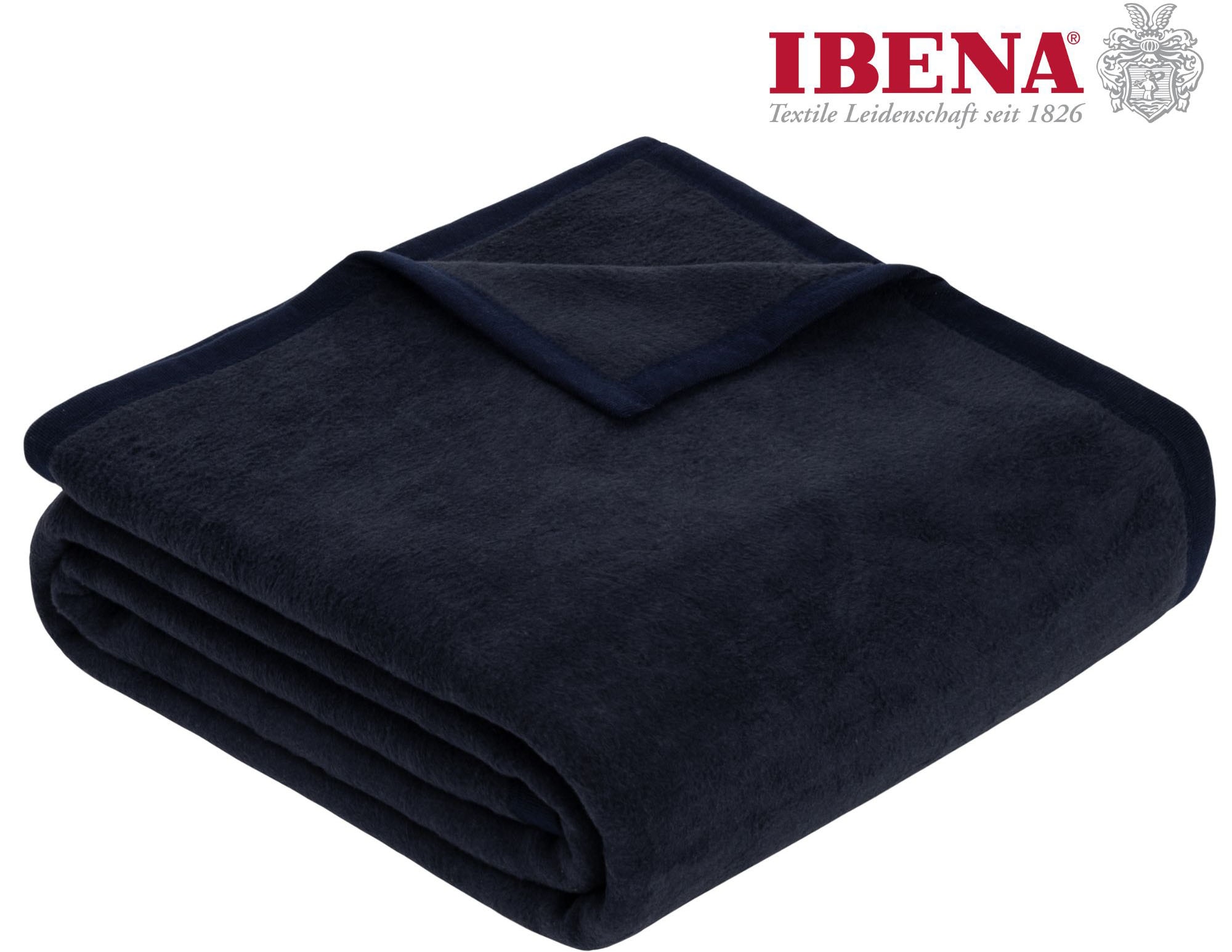 IBENA Wohndecke »Luxus«, verschiedene Größen, unifarbenes Design, Kuschelde günstig online kaufen