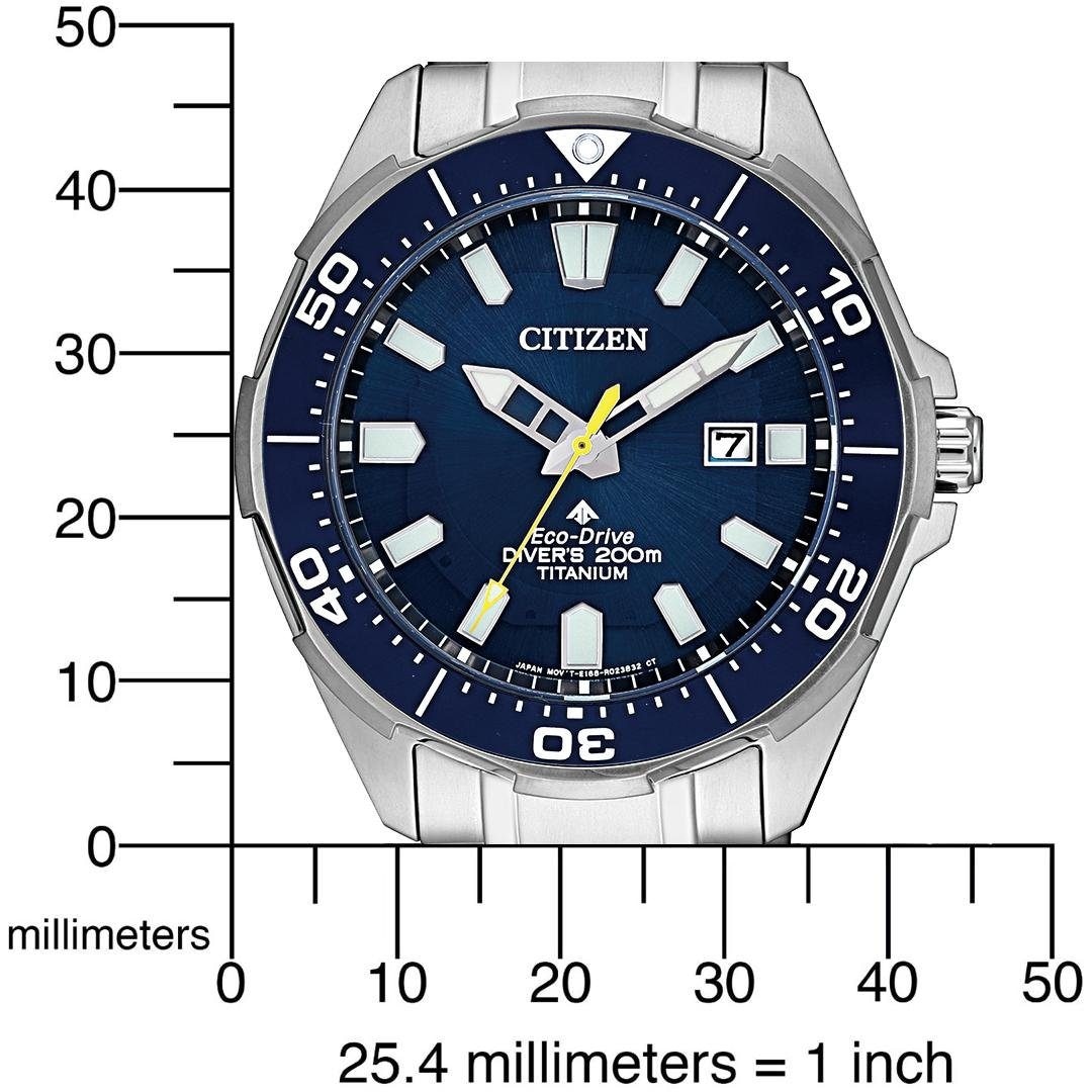 Citizen Taucheruhr »Promaster Marine Eco-Drive Diver 200m, BN0201-88L«, Arm günstig online kaufen