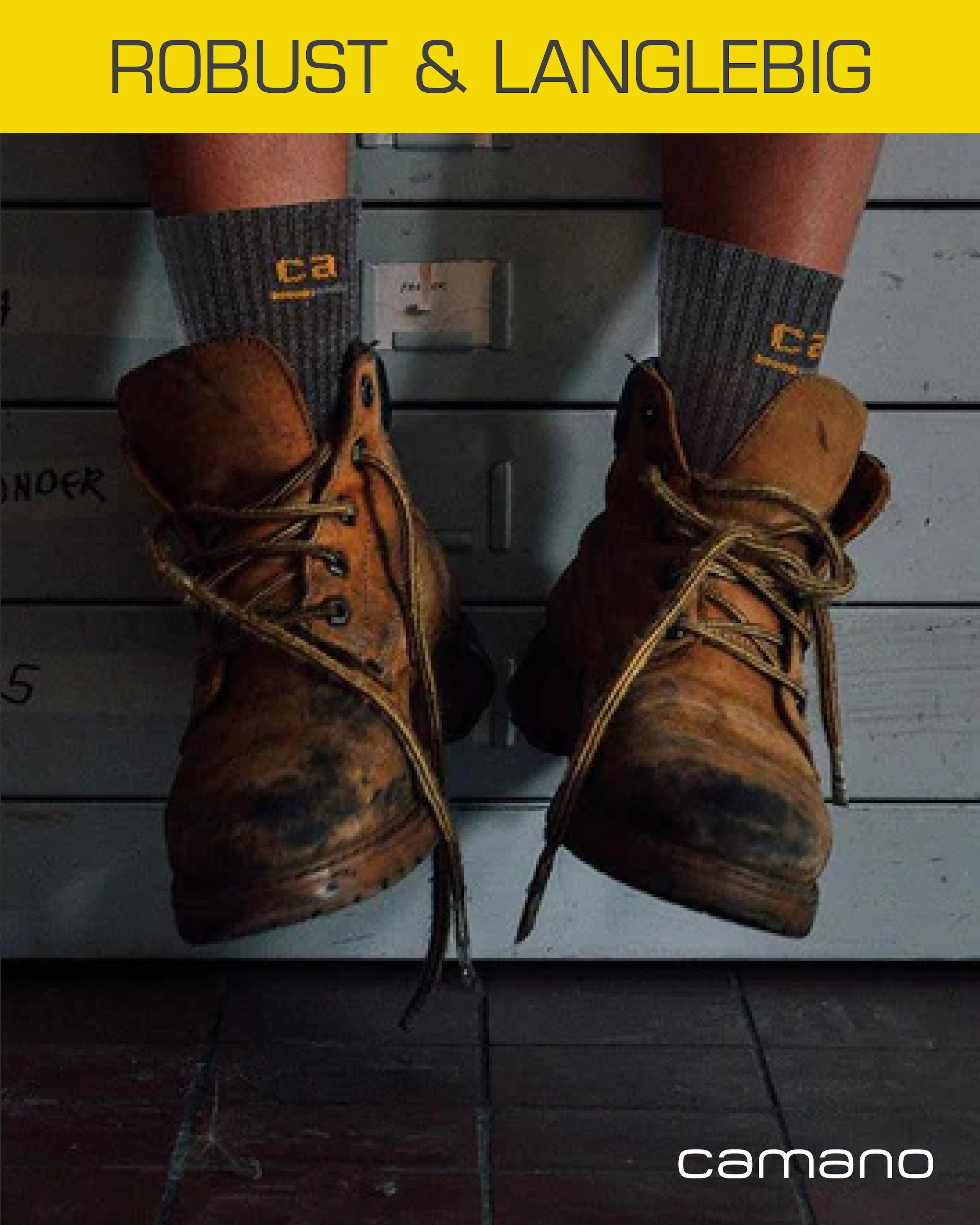 Camano Arbeitssocken »work« 9 Stk. tlg. verstärkte Belastungszonen, atmungsaktiv, gepolstert