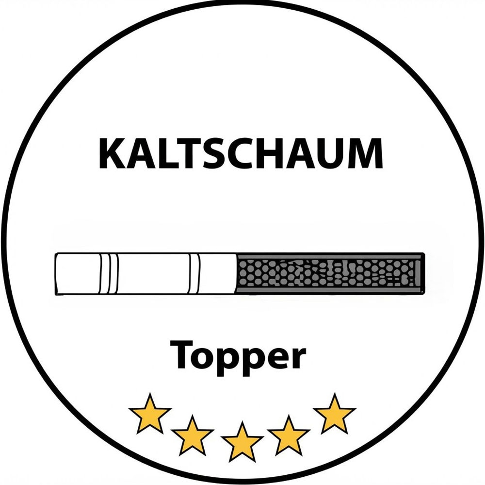 FORTE Boxspringbett »Eve inkl. zwei Bettkästen und Kaltschaum Topper« und einer 7-Zonen-Tonnentaschen-Federkernmatratze (H3)