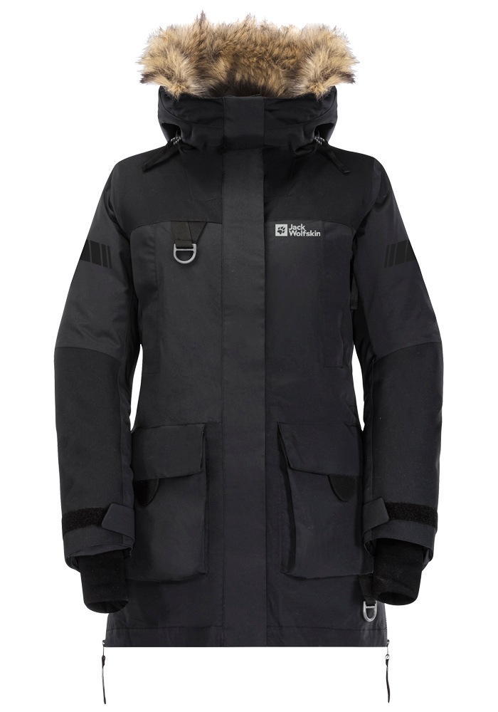 Jack Wolfskin Funktionsjacke »1995 SERIES PARKA W«, mit Kapuze