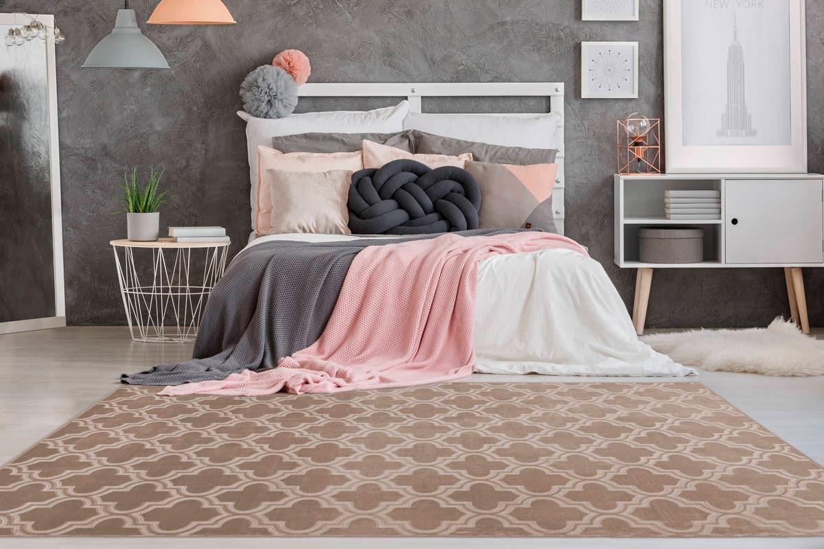 Arte Espina Teppich »Monroe 100«, rechteckig, 7 mm Höhe, besonders weich durch Microfaser, Wohnzimmer