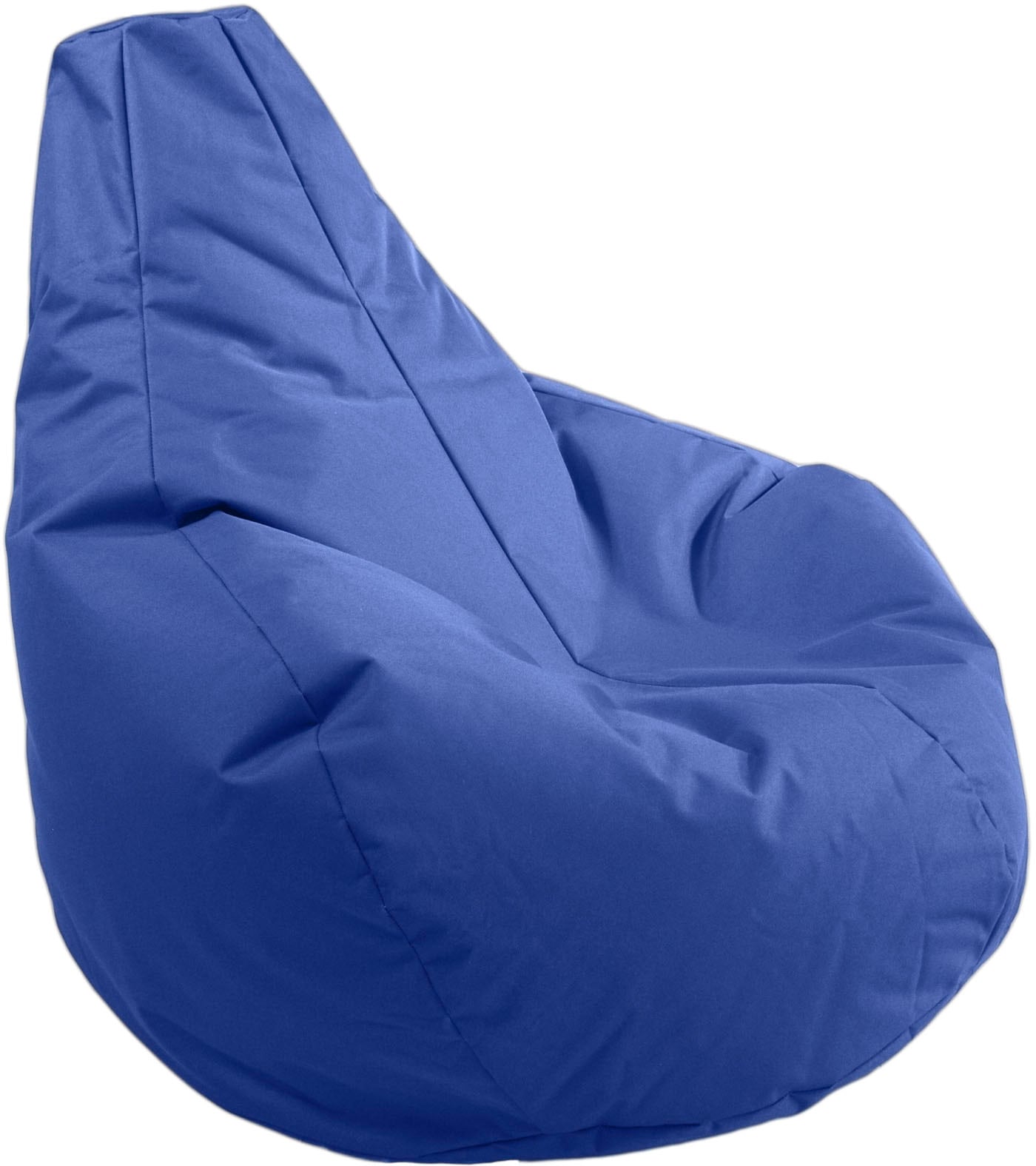 KINZLER Sitzsack »Gamer« 1 Stk. tlg. Uni Farben, mit Rückenlehne, Outdoor geeignet, Kinderzimmer royalblau Bezug: 100% Polyester