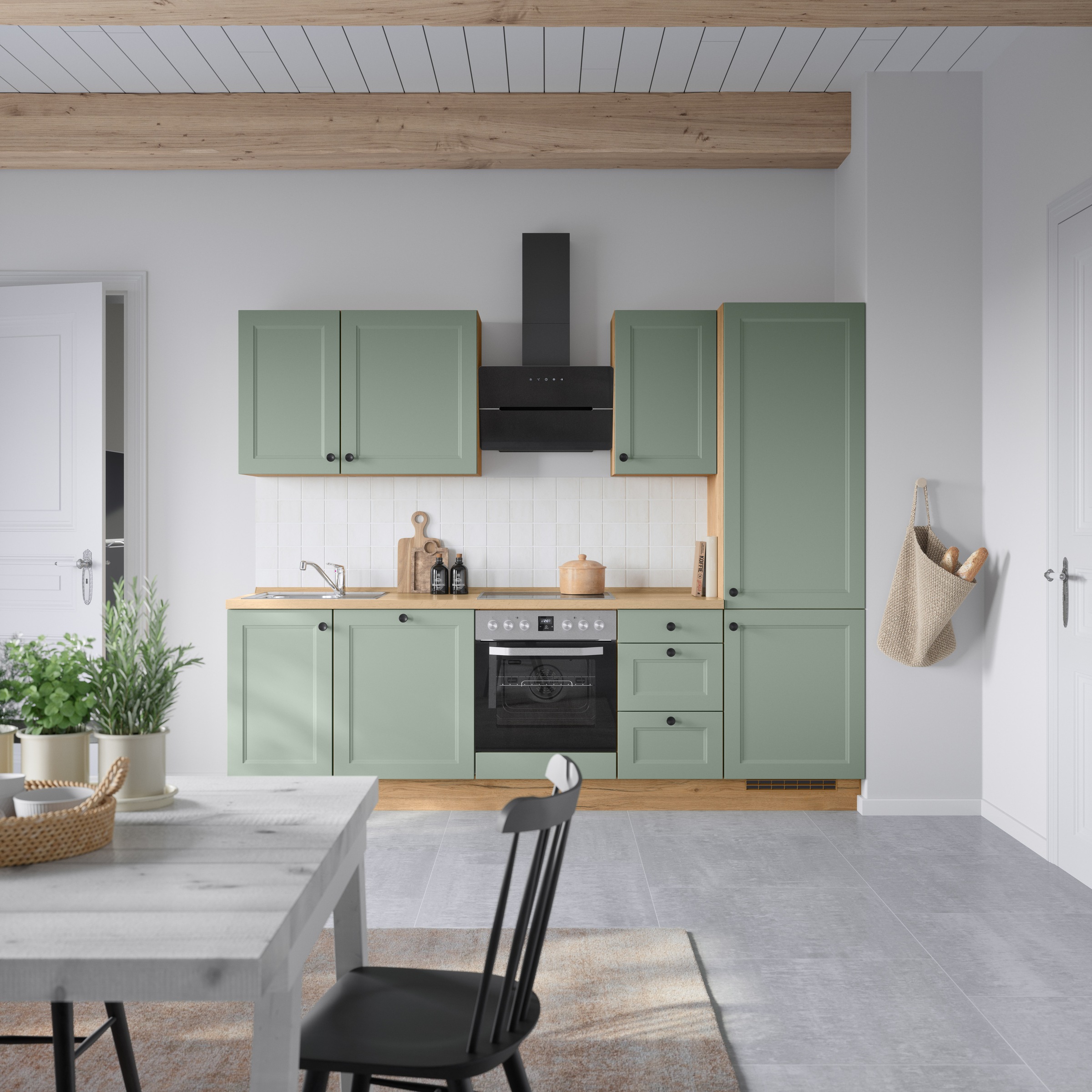 nobilia® Küchenzeile »"Cascada II"«, vormontiert, Breite 270 cm, Ausrichtung wählbar, wahlw. mit E-Geräten