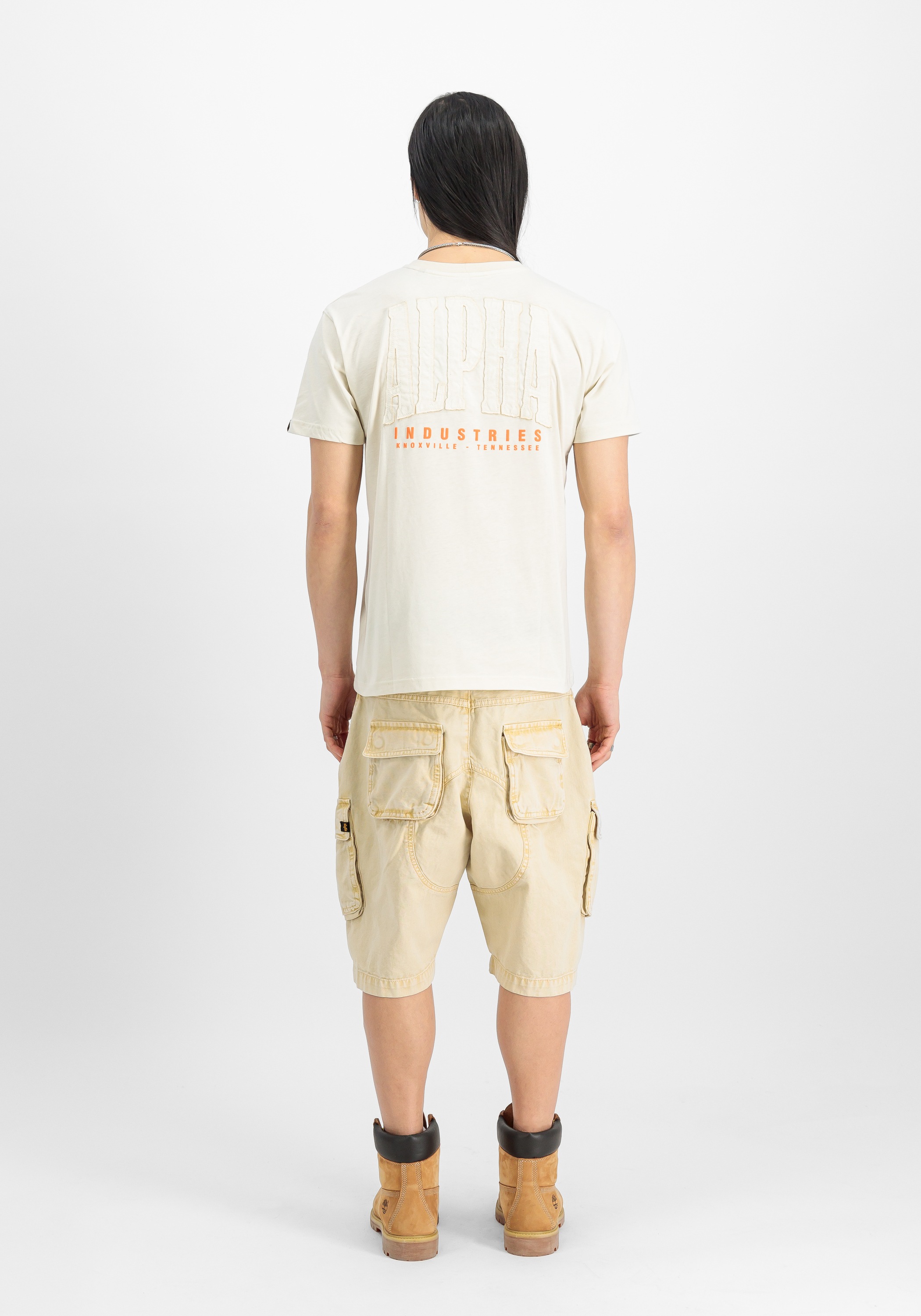 Alpha Industries T-Shirt »Alpha Industries Men - T-Shirts Coach T-Shirt Back Embroidery«