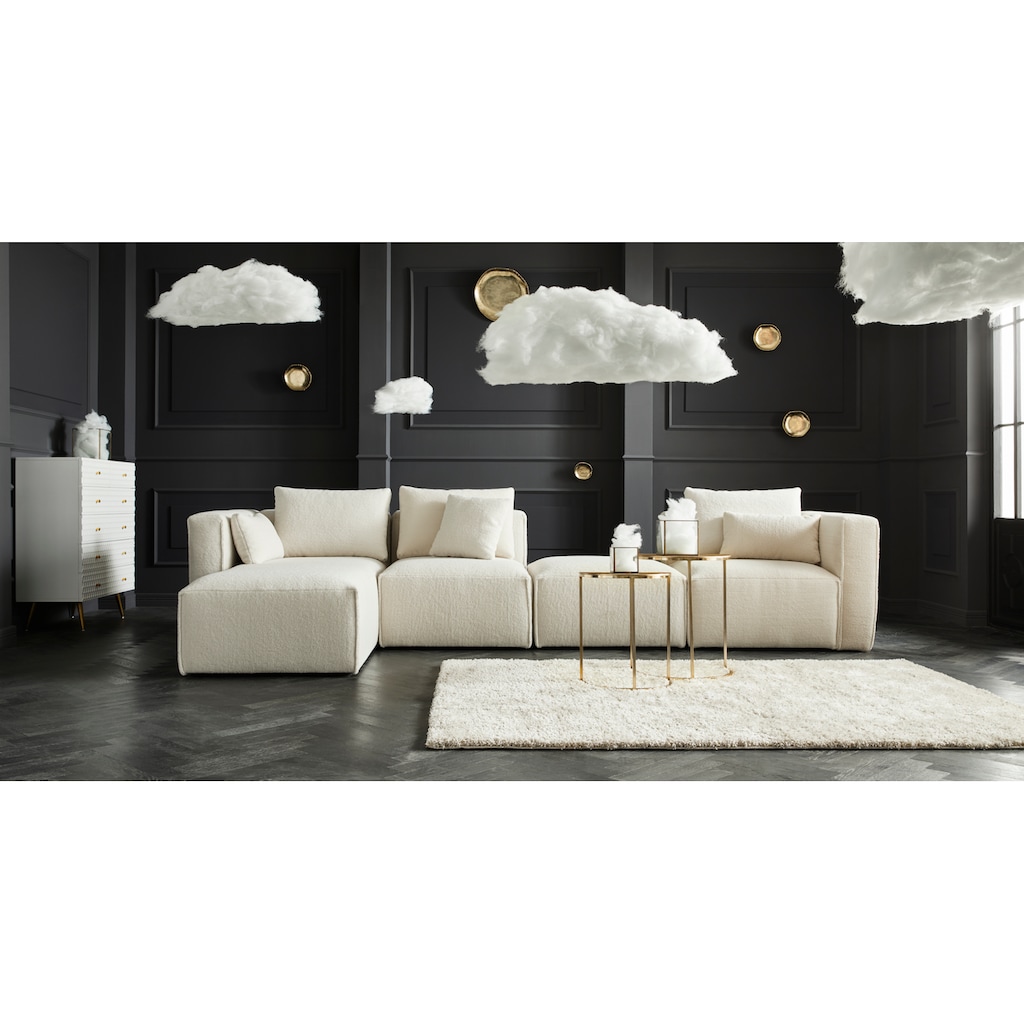 Guido Maria Kretschmer Home&Living Sofa-Eckelement »Comfine«, Modul-Ecke zur indiviuellen Zusammenstellung, in 3 Bezugsvarianten