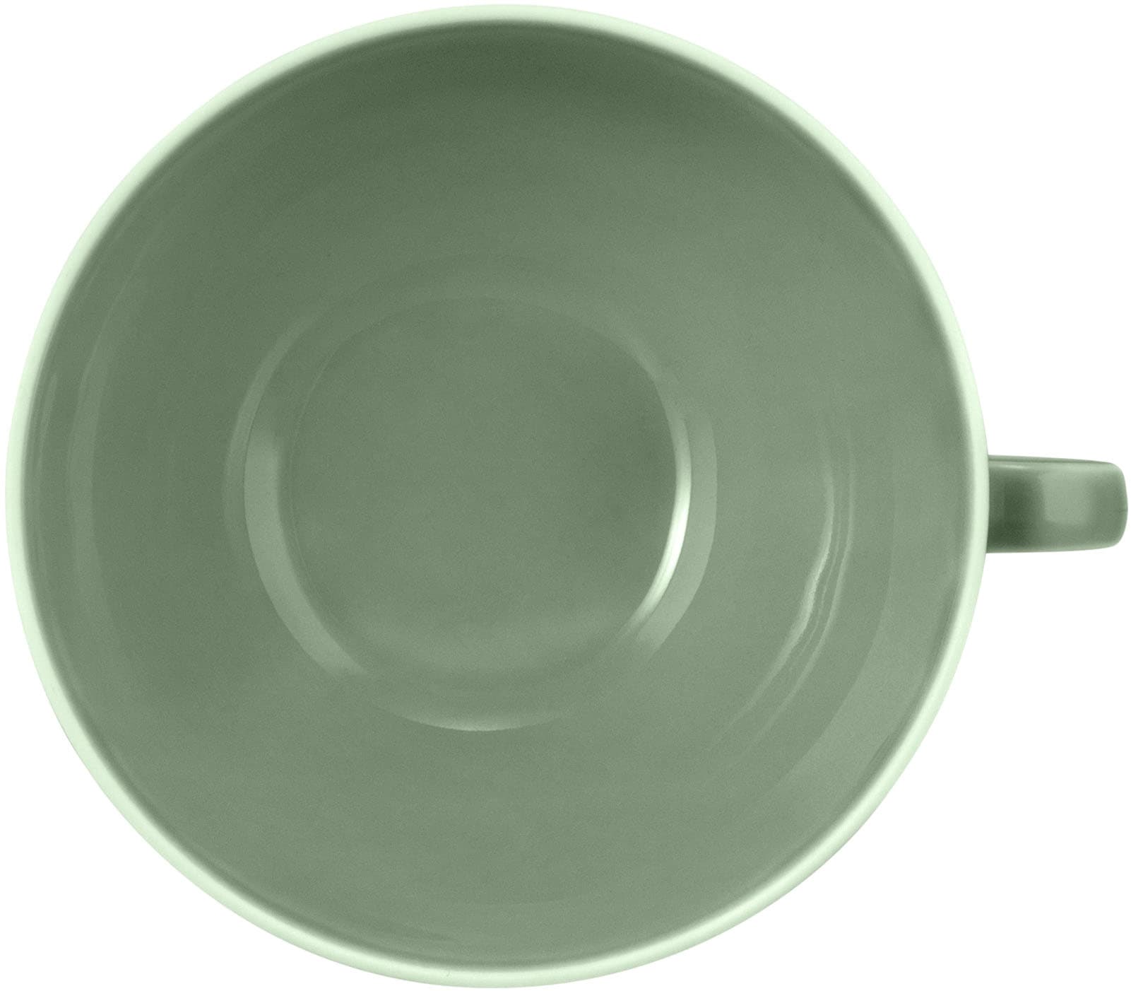 Seltmann Weiden Teeservice »Geschirr-Set Beat«, (Set, 18 tlg., 6 x Teeobertasse, 6 x Kombi-Untertasse klein, 6 x Brotteller), Teller, Tassen, Untertassen, Rillendekor, 18 Teile, für 6 Personen