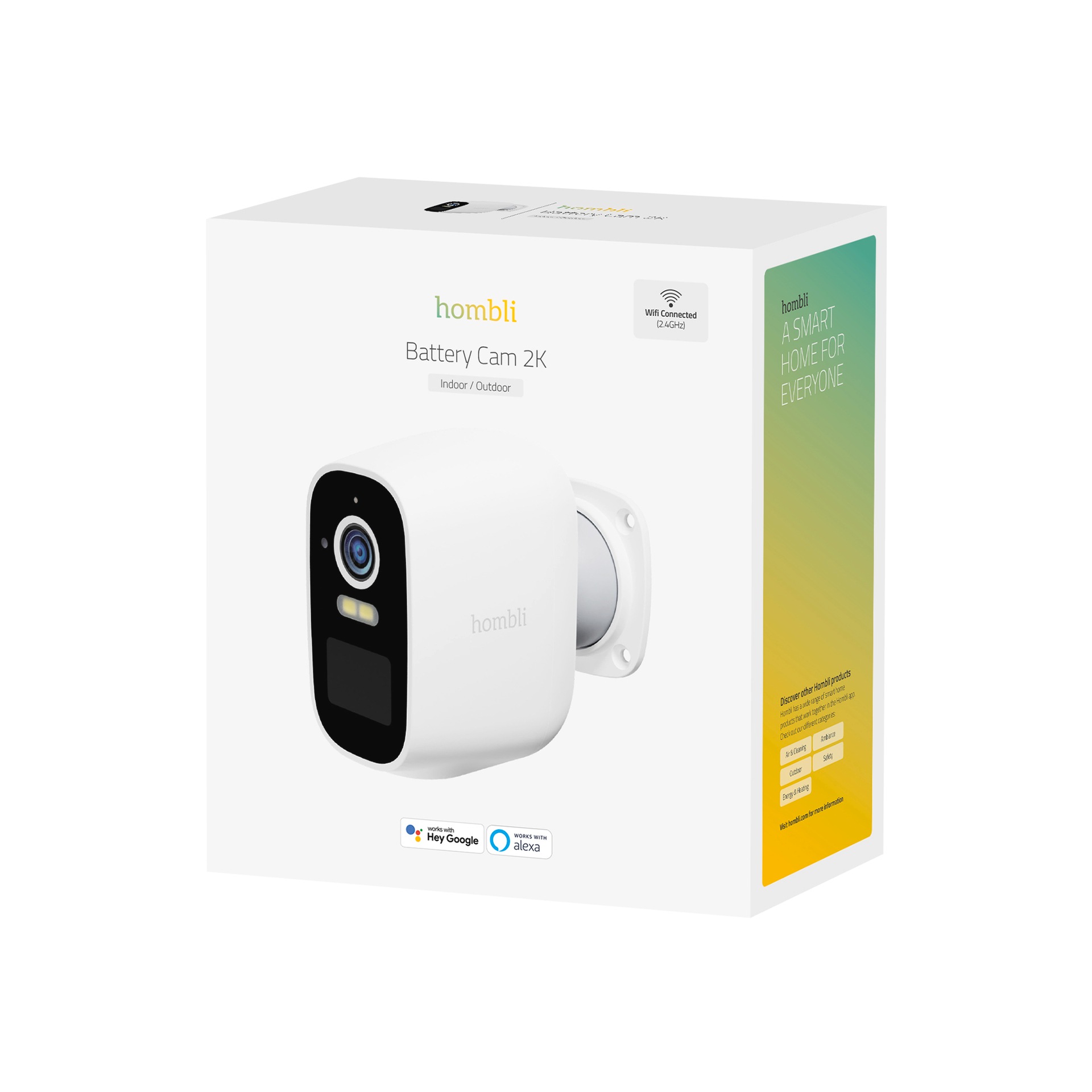 Hombli Überwachungskamera »Battery Cam 2K« Außenbereich