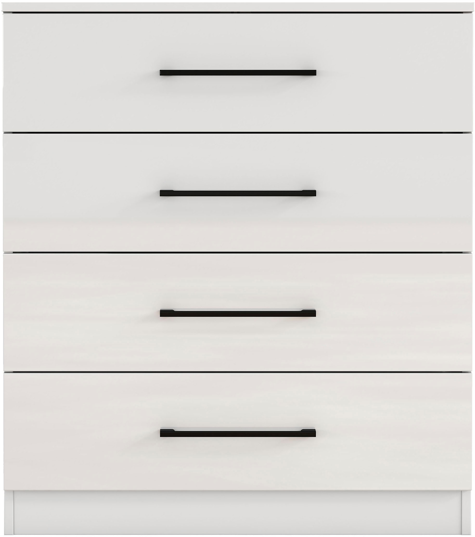 OTTO home Schubkastenkommode »Sylt Schlafzimmerkommode Kommode Wäscheschrank Bestseller« Viel Stauraum im Schlafzimmer mit hochglänzenden Fronten, 1 Stk. tlg. Beistellschrank mit 4 Schubladen