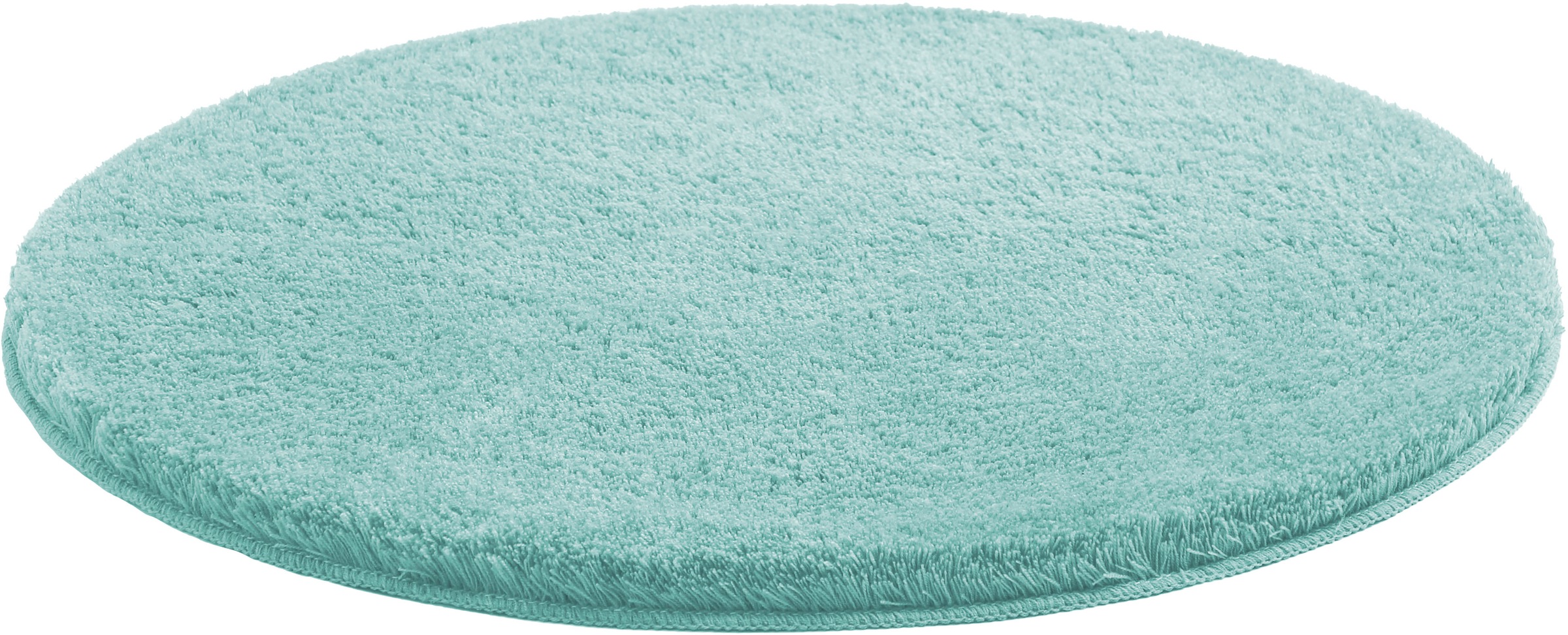 my home Badematte »Merida, Badvorleger, Badezimmer Teppich«, rutschhemmend beschichtet, fußbodenheizungsgeeignet-schnell trocknend-strapazierfähig, Badteppich, Uni Farben, rechteckig, rund & als 2-tlg. Set erhältlich