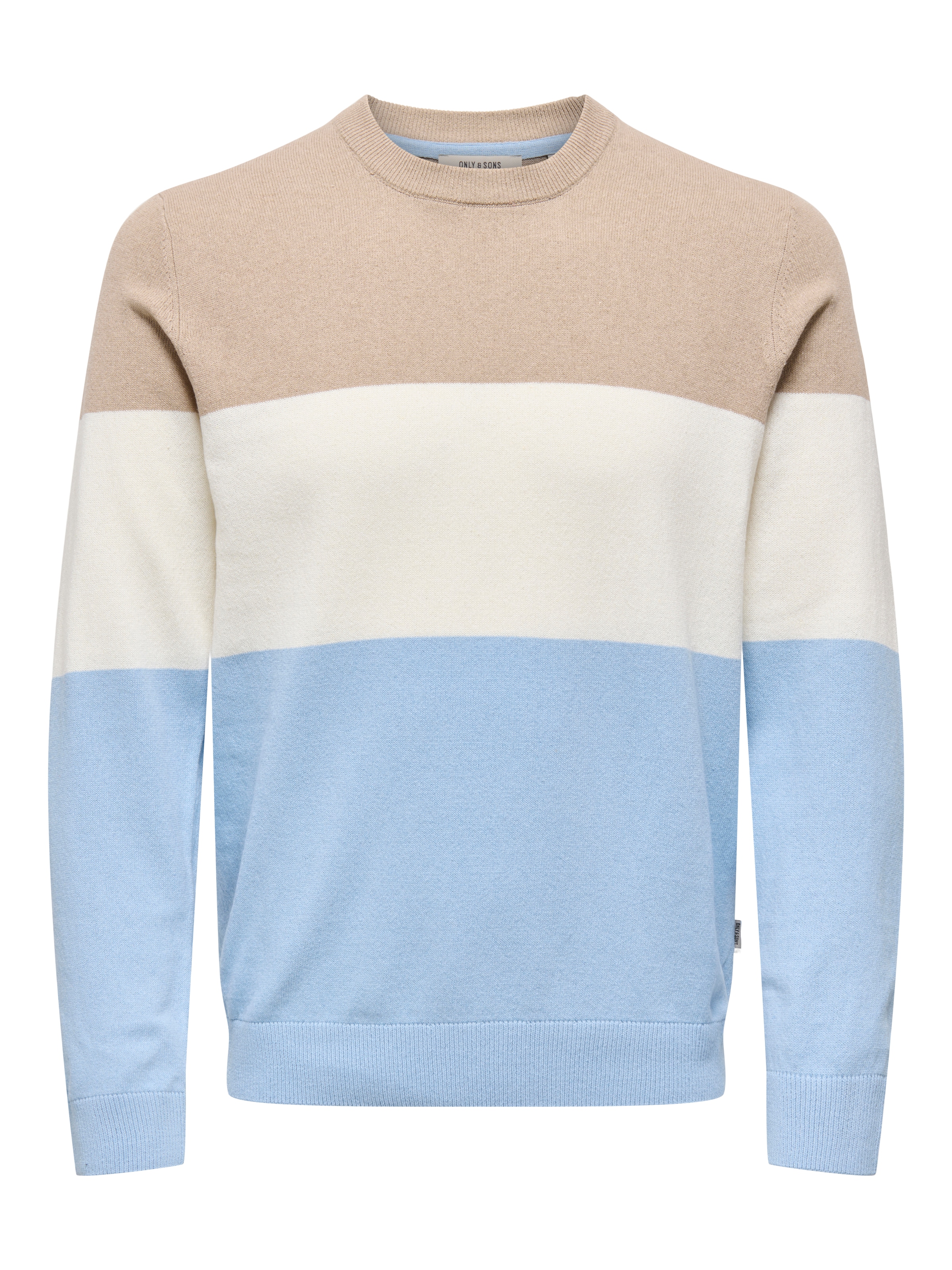 ONLY & SONS Rundhalspullover »ONSREX LIFE REG 12 CREW KNIT«