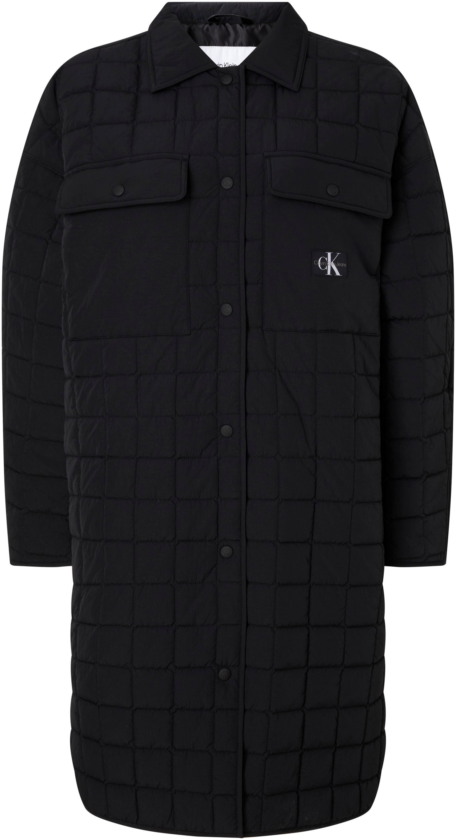 Calvin Klein Jeans Steppmantel »LONG QUILTED UTILITY COAT« online bestellen