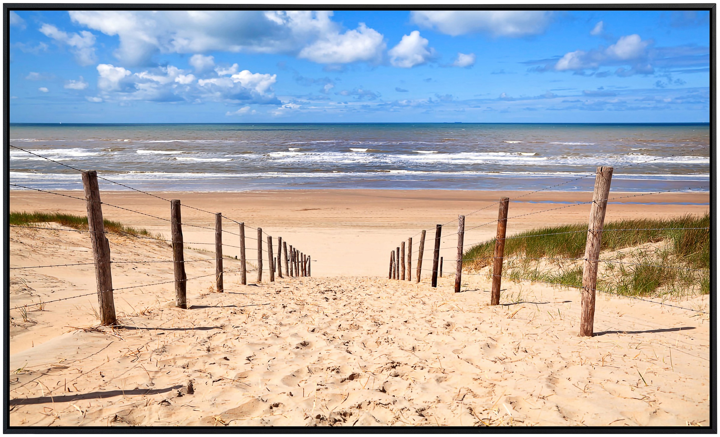 Papermoon Infrarotheizung »Weg zum Sandstrand«, sehr angenehme Strahlungswärme