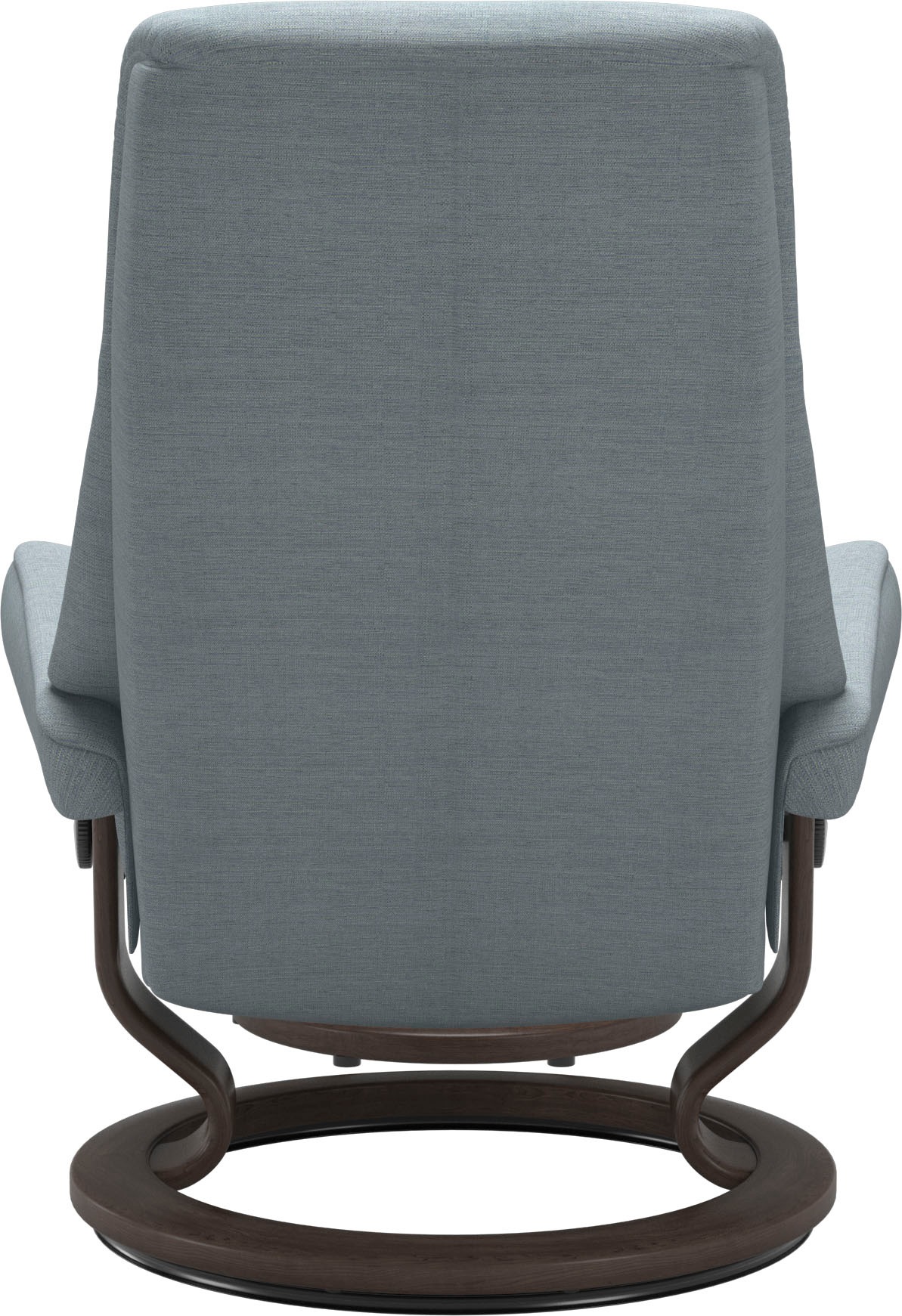 Stressless® Relaxsessel »View«, (Set, Relaxsessel mit Hocker), mit Classic Base, Größe M,Gestell Wenge