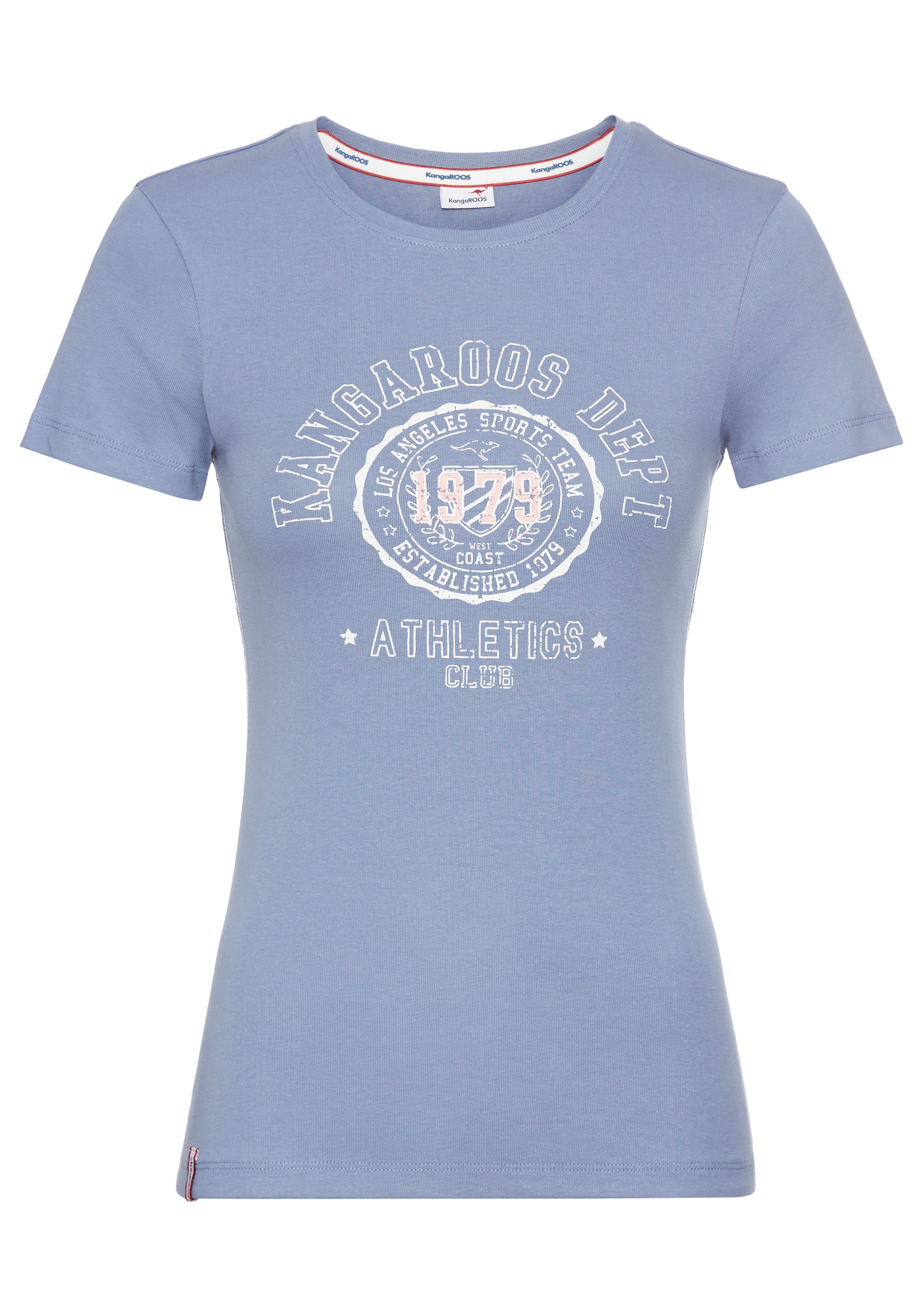 KangaROOS T-Shirt mit sportlichem Druck