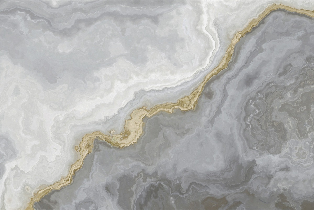 A.S. Création Vliestapete »Fototapete Marmoroptik Grau Gold Vliestapete« ma günstig online kaufen