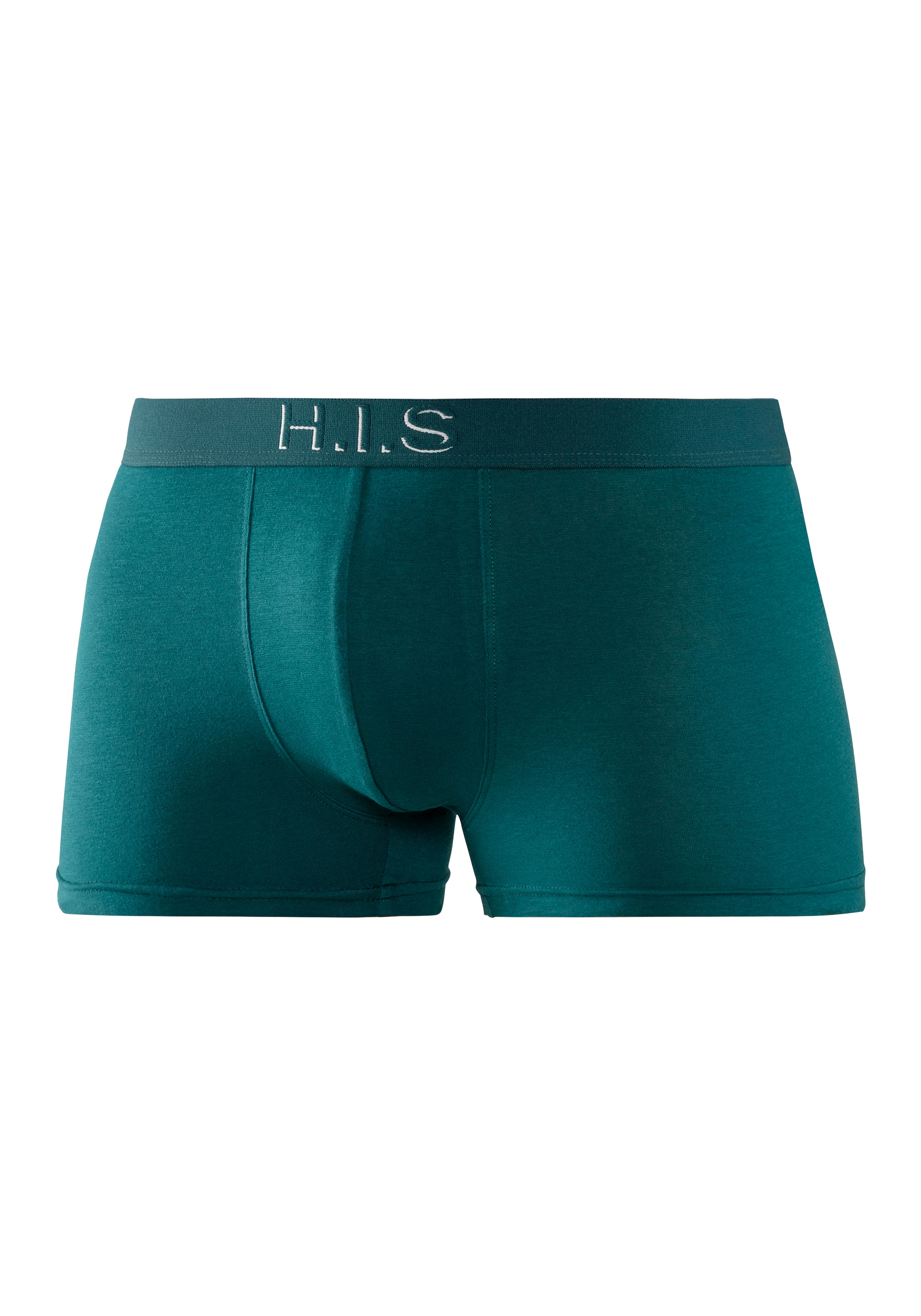 H.I.S Boxer, (Packung, 5 St.), Logo Webbund mit 3D Effekt