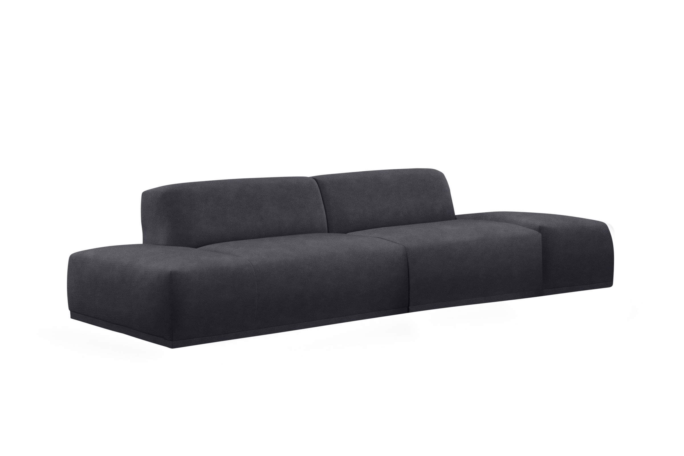 TRENDMANUFAKTUR Big-Sofa »Braga, toller Sitzkomfort, Designsofa«, in moderner Optik, mit hochwertigem Kaltschaum