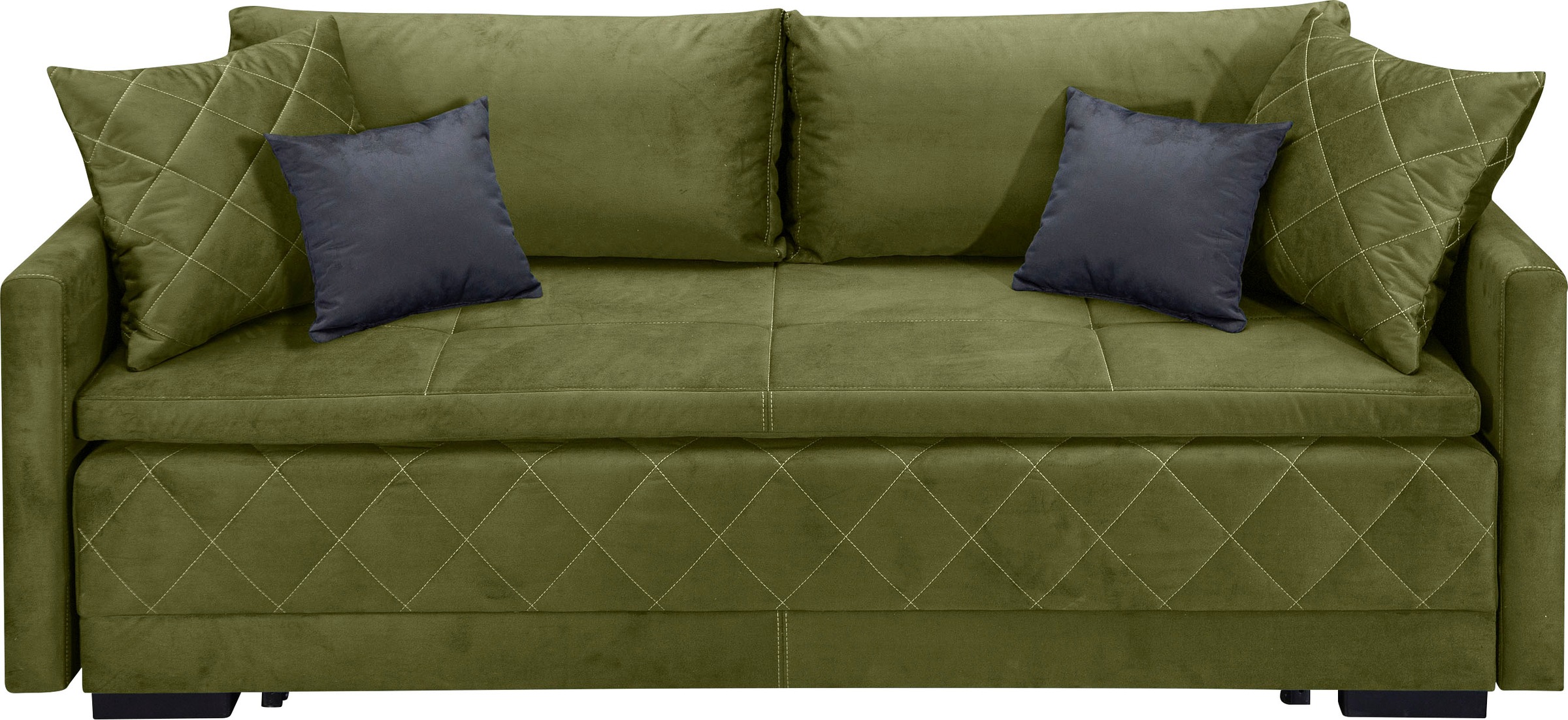 Home affaire Schlafsofa »Potsdam« mit Boxspringaufbau, Bettfunktion & Bettk günstig online kaufen