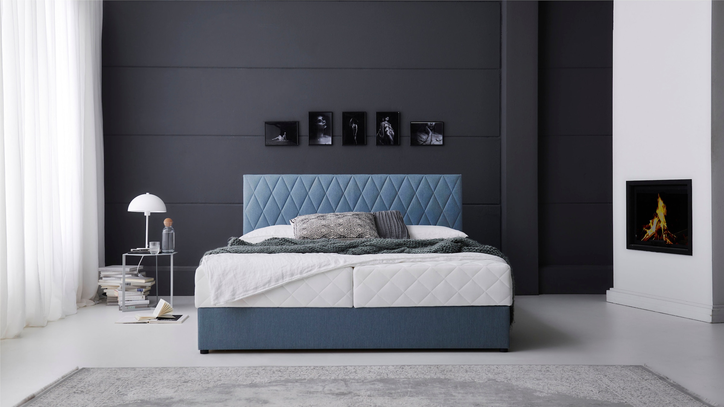 ATLANTIC home collection Boxbett Benita, mit Taschen-Federkernmatratze und günstig online kaufen