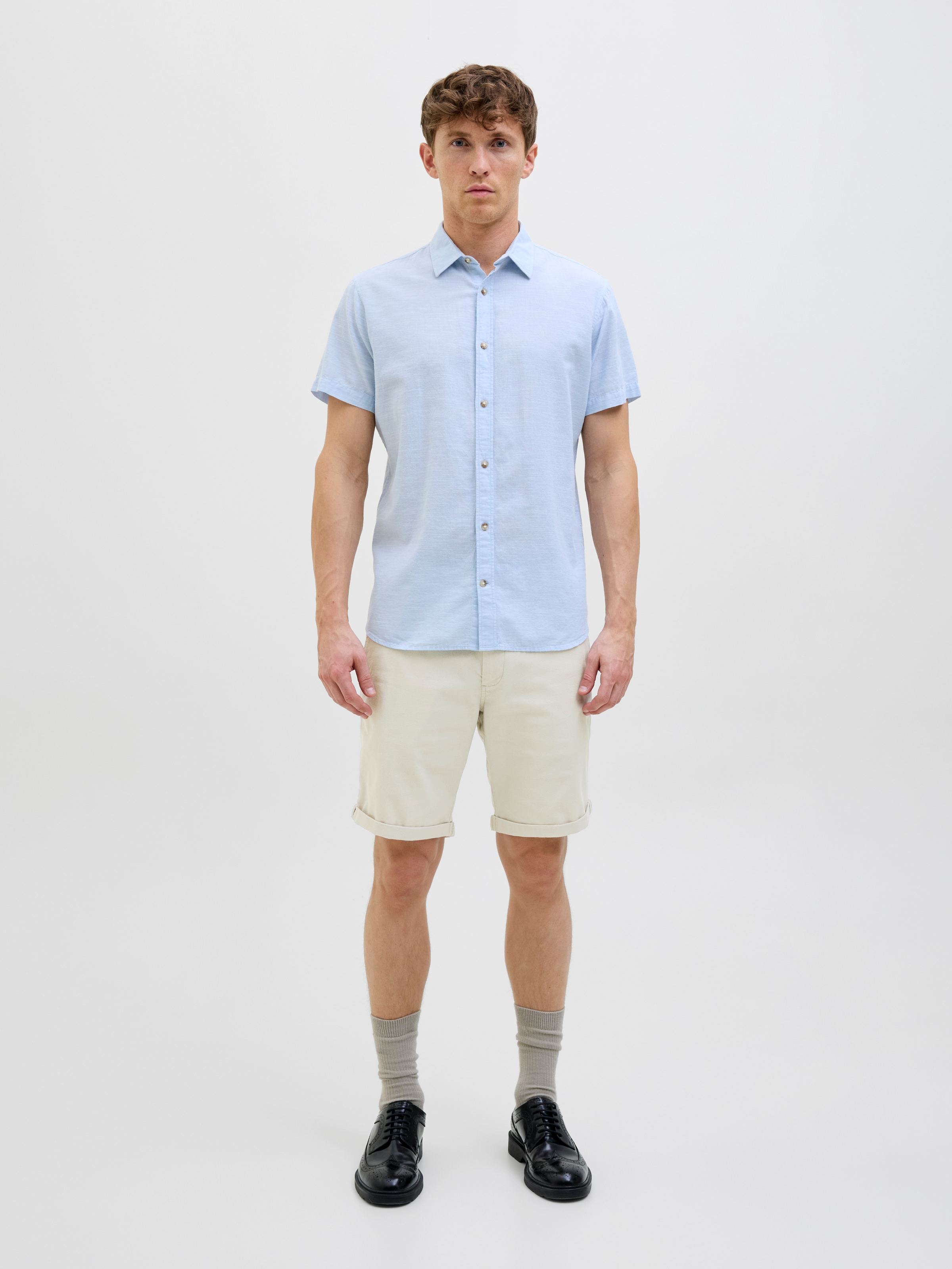 Jack & Jones Chinoshorts »JPSTFURY JJSHORTS ANA SN«, mit Taschen