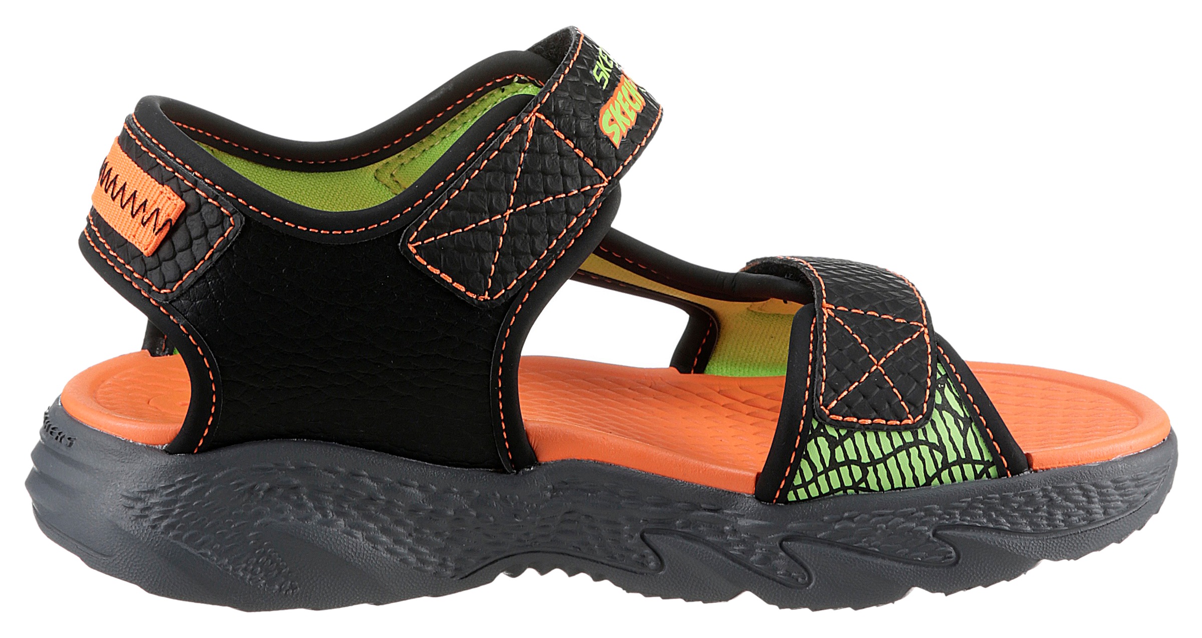 Skechers Sandale »CREATURE-SPLASH«, Sommerschuh, Klettschuh, Sandalette, mit Blinkfunktion