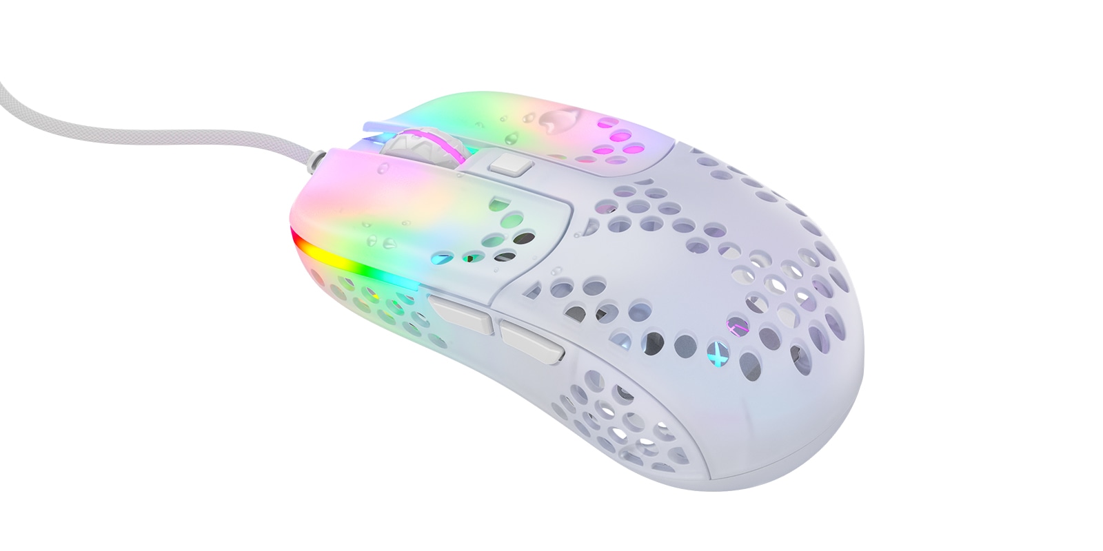 Cherry Xtrfy Gaming-Maus »MZ1 RGB«, kabelgebunden, ultraleichte Gaming-Maus