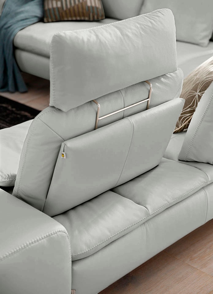 W.SCHILLIG Ecksofa »valentinoo, Designsofa, elegant und bequem, L-Form«, (Set), mit Sitztiefenverstellung, Breite 318 cm