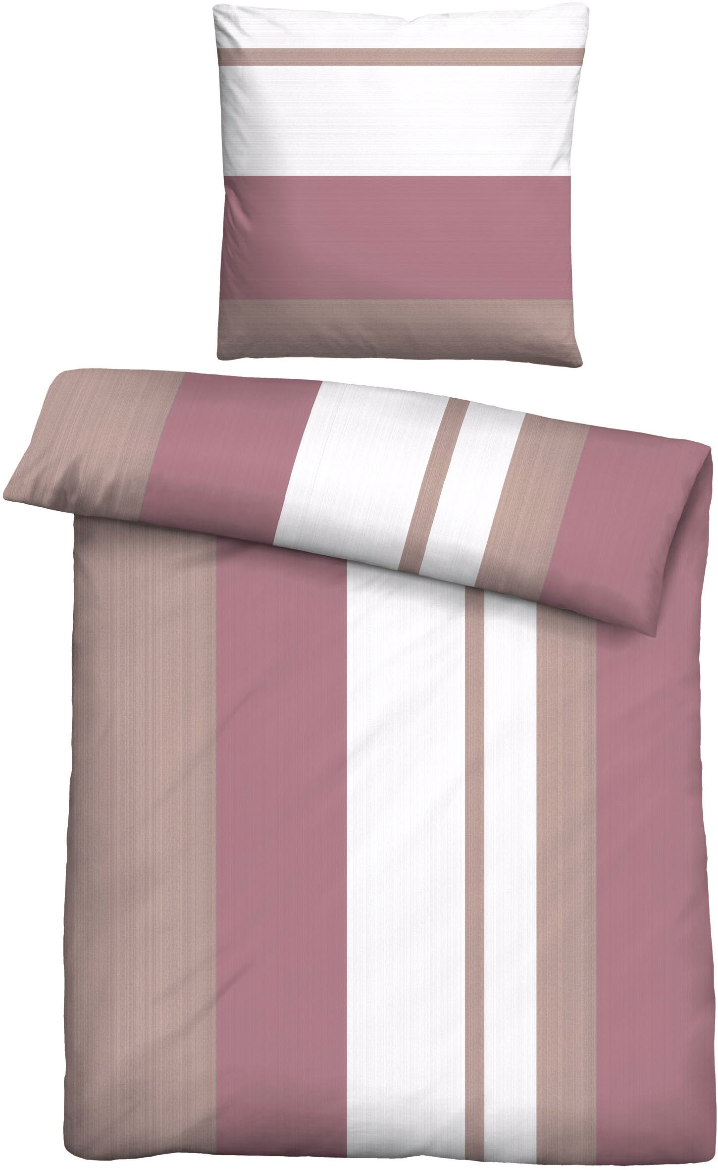 Castell - Markenbettwäsche Bettwäsche »0350443« 2 Stk. tlg. Poly-Cotton, wo günstig online kaufen