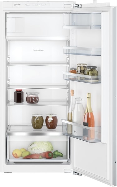 NEFF Einbaukühlschrank »KI2422FE0«, KI2422FE0, 122,1 cm hoch, 54,1 cm breit, Fresh Safe: Schublade für flexible Lagerung von Obst & Gemüse