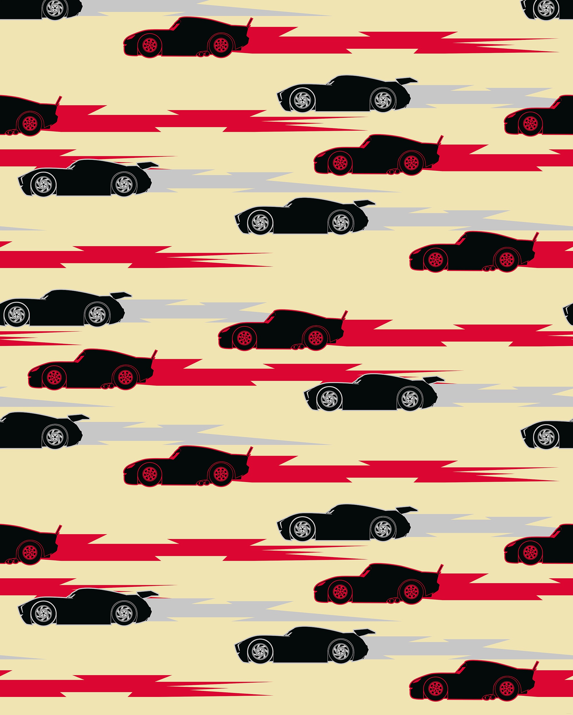 Komar Kindertapete »Disney and Pixar Cars Pattern«, bedruckt günstig online kaufen