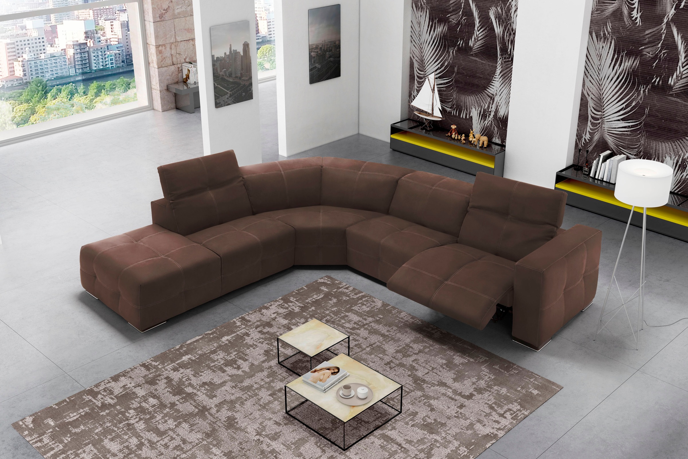 Egoitaliano Ecksofa »Sauvanne, Designsofa der Extraklasse, elegant und bequ günstig online kaufen