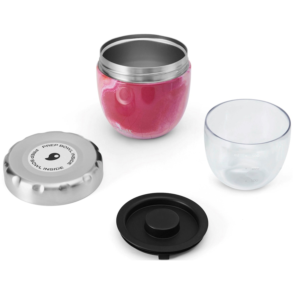 S'well Thermoschüssel »S’well Pink Topaz Eats 2-in-1 Food Bowl«, 2 tlg., aus Edelstahl