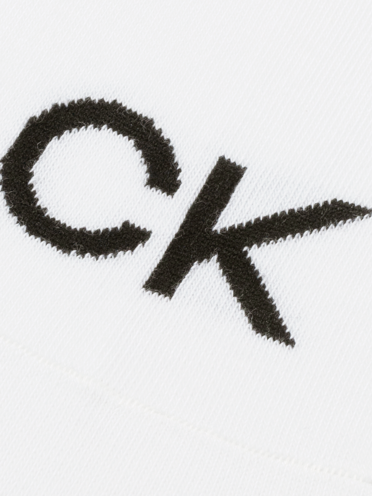 Calvin Klein Jeans Füßlinge »CK MEN FOOTIE HIGH CUT 3P LOGO«, (3 Paar), Mit gestricktem Logo
