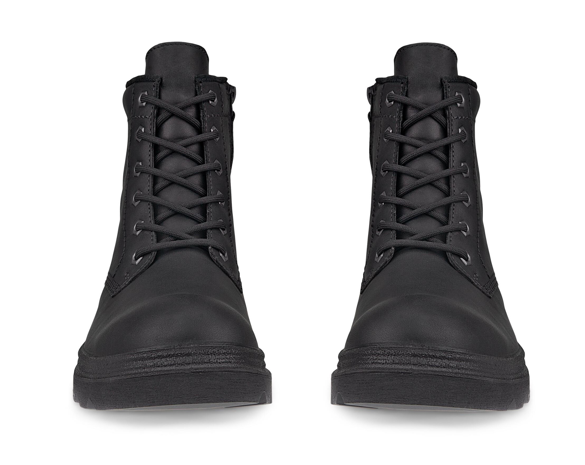 Ecco Schnürboots »GRAINER W«, Stiefelette, Winterboots, Blockabsatz, mit Schurwollfutter
