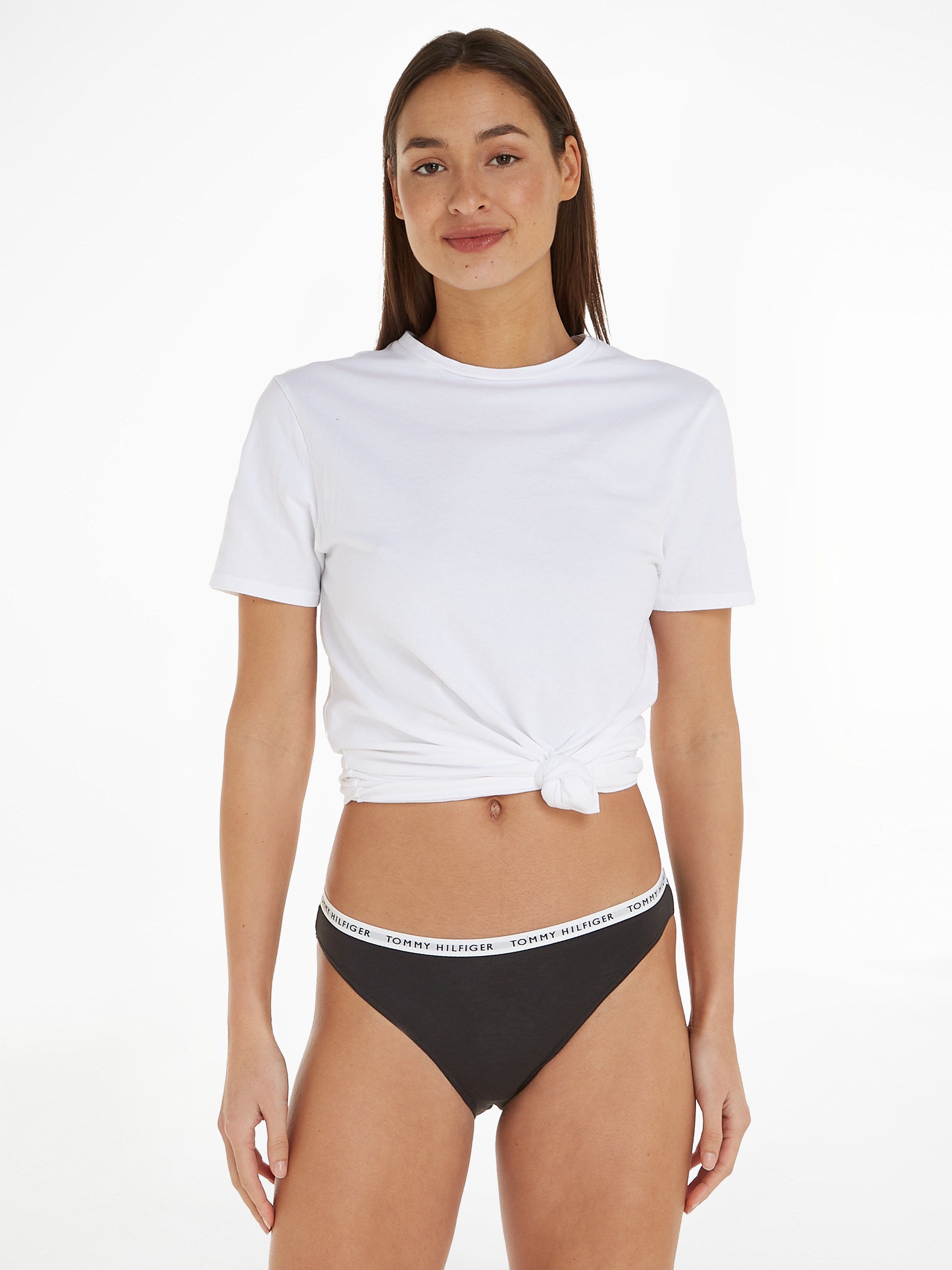 Tommy Hilfiger Underwear Bikinislip, (3 St.), mit schmalem Logobündchen