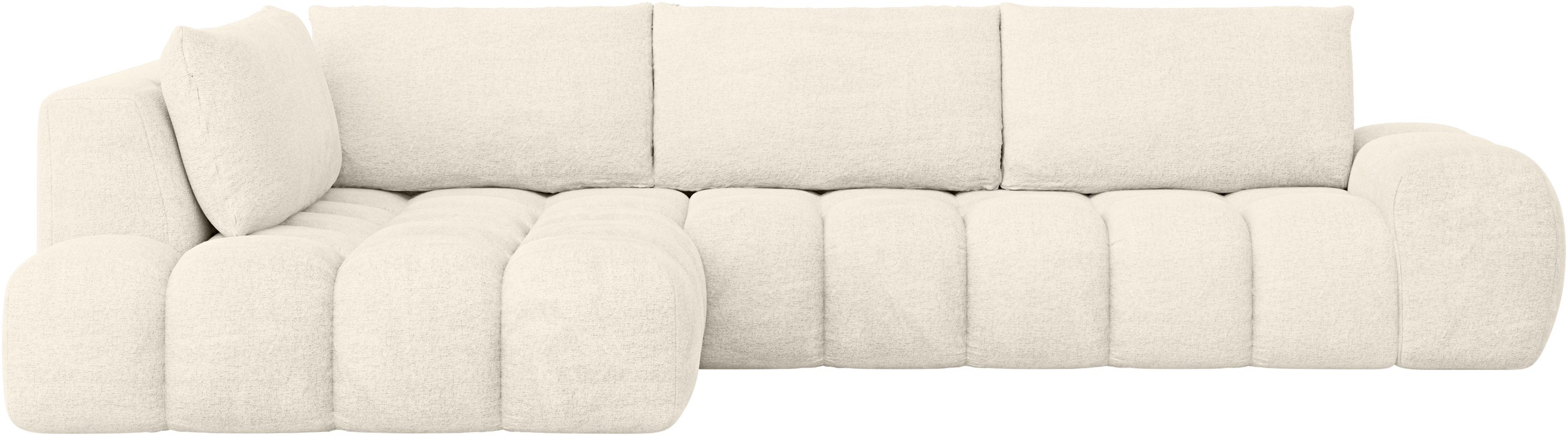 INOSIGN Ecksofa »AZITA Designsofa, elegant und bequem L-Form, Bubble-Optik« günstig online kaufen