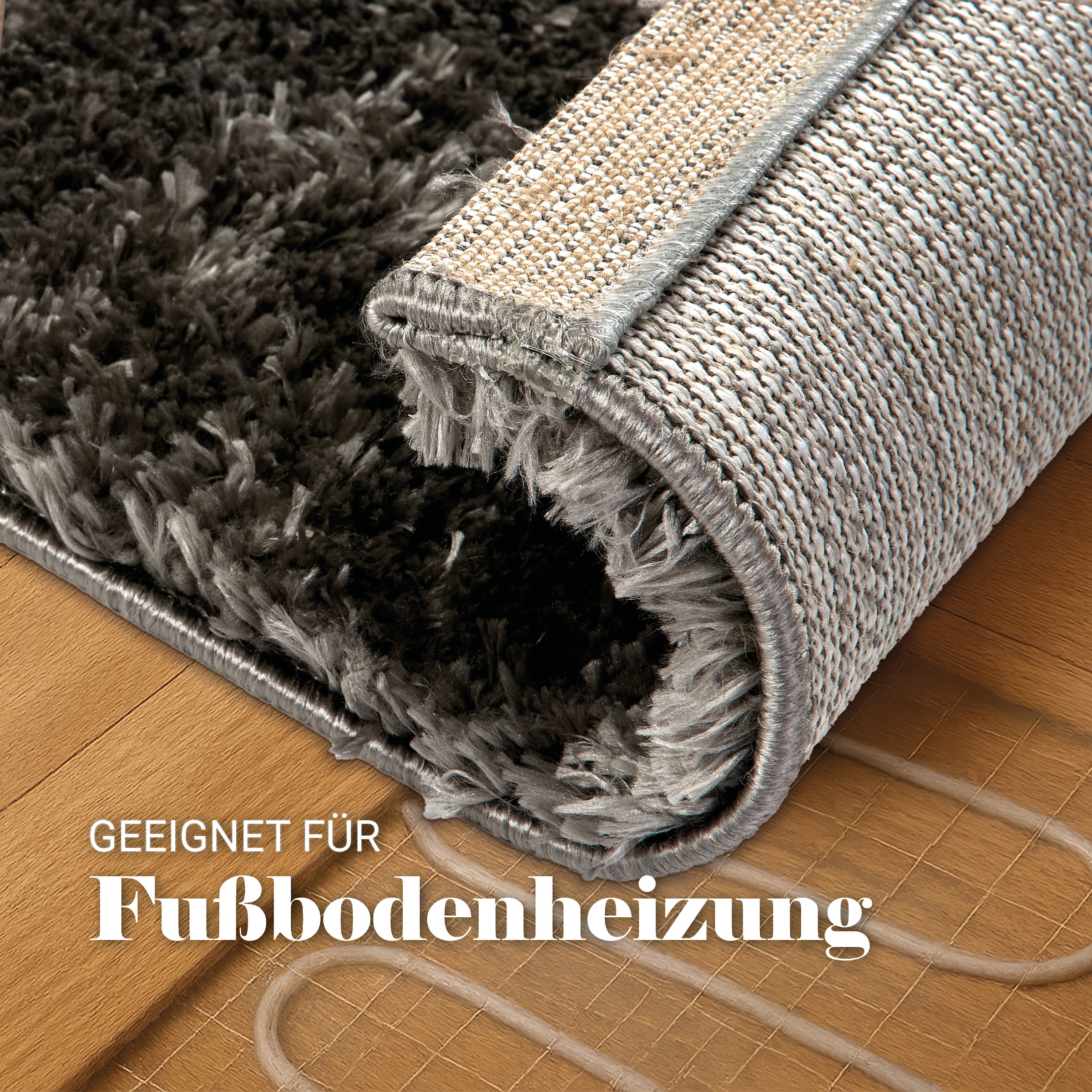 ASTRA Hochflor-Teppich »Paulie 250«, rechteckig, 25 mm Höhe, weicher Langflor, Shaggy, Wohnzimmer, Schlafzimmer