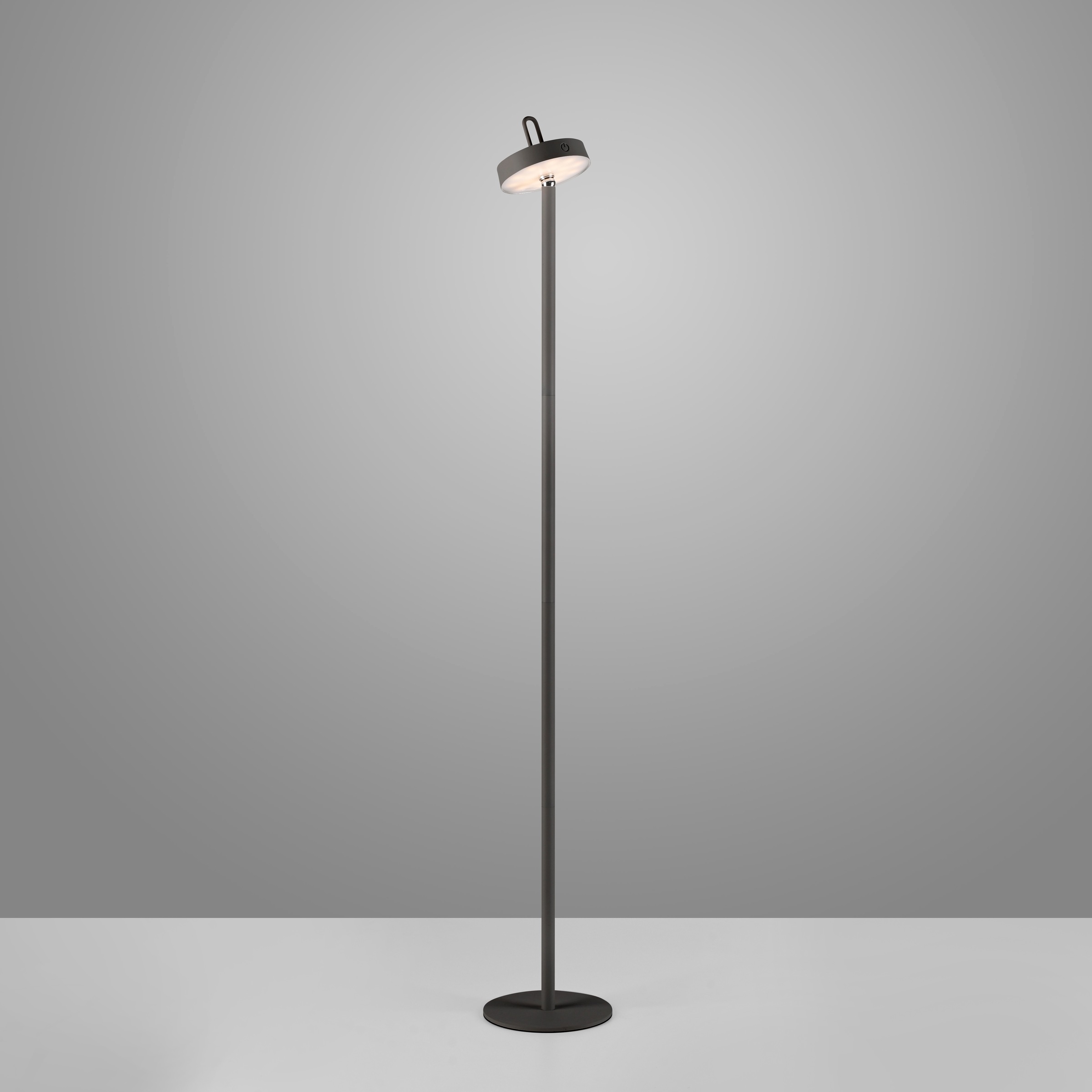 JUST LIGHT Stehlampe »AMAG«, 1 flammig, Leuchtmittel LED-Modul | LED fest integriert, Akkuleuchte