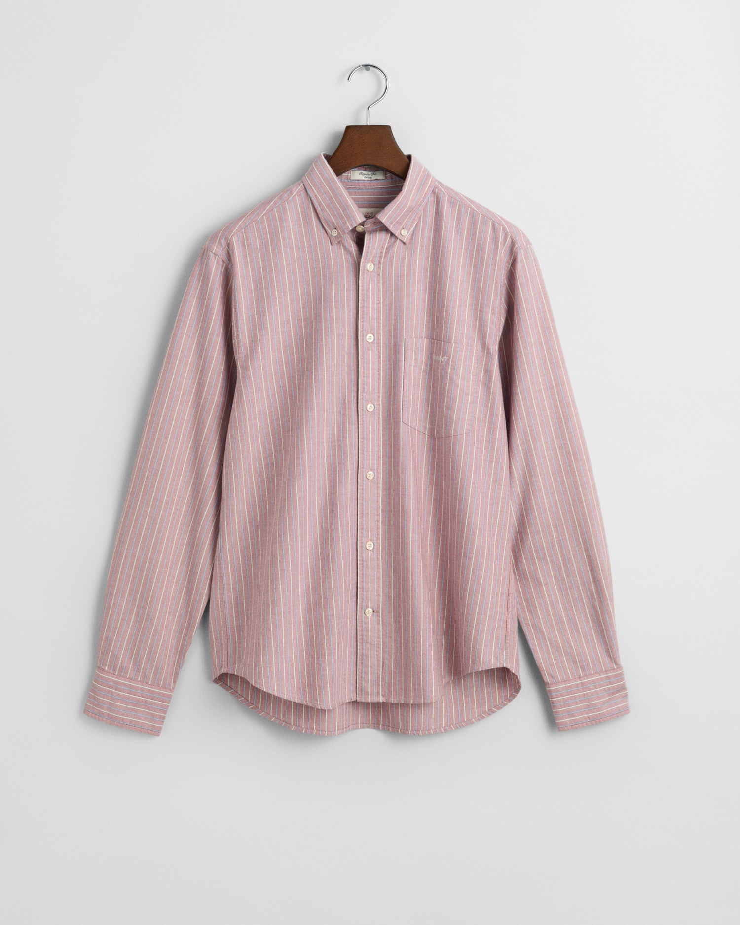 Gant Langarmhemd »REG OXFORD STRIPE SHIRT« unisex, in leichter Oxford-Qualität