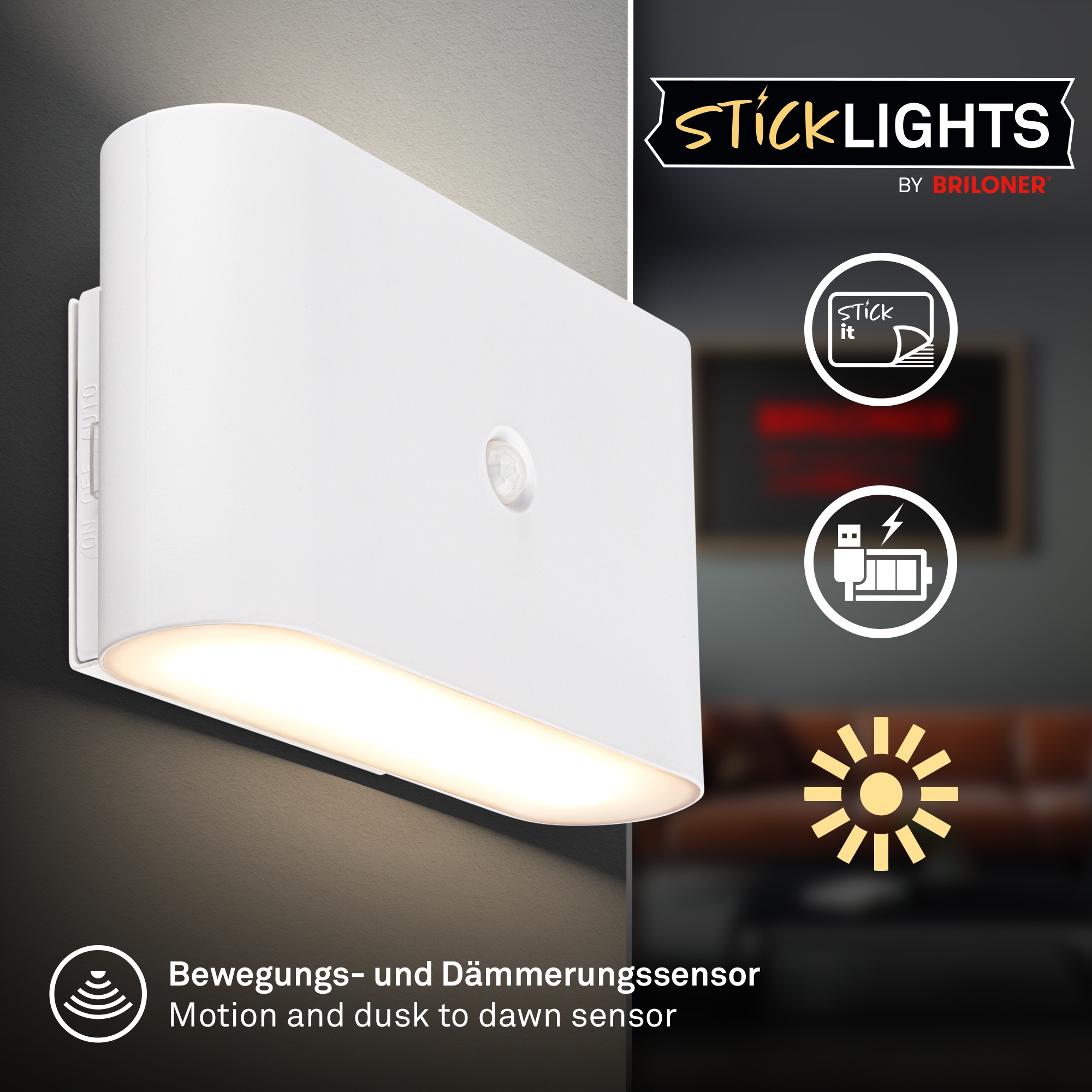 Briloner Leuchten LED Wandleuchte »CHET 3878016«