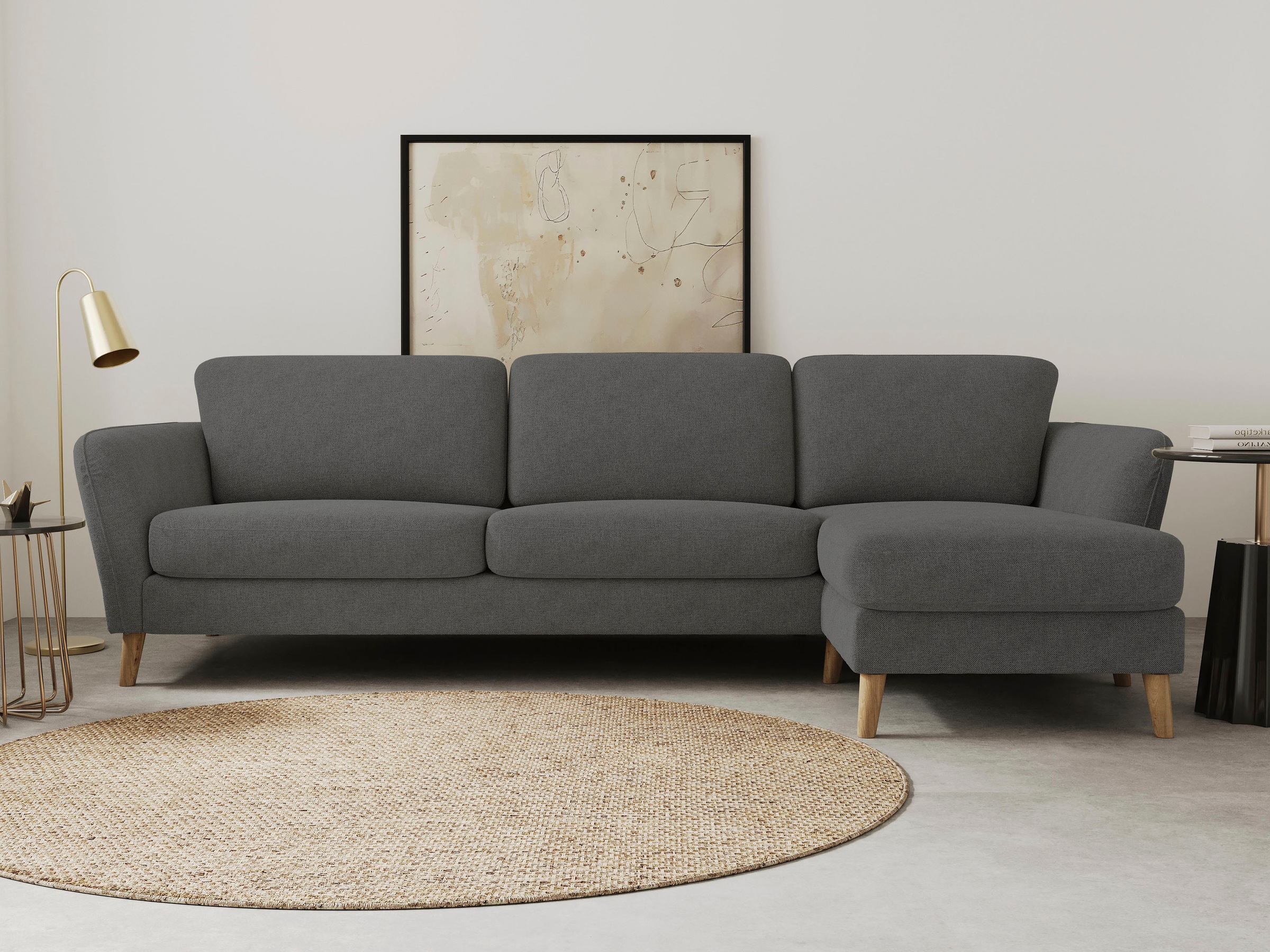 Home affaire Ecksofa »MARSEILLE (279/152cm),L-Form, Rec. rechts/links, vers günstig online kaufen