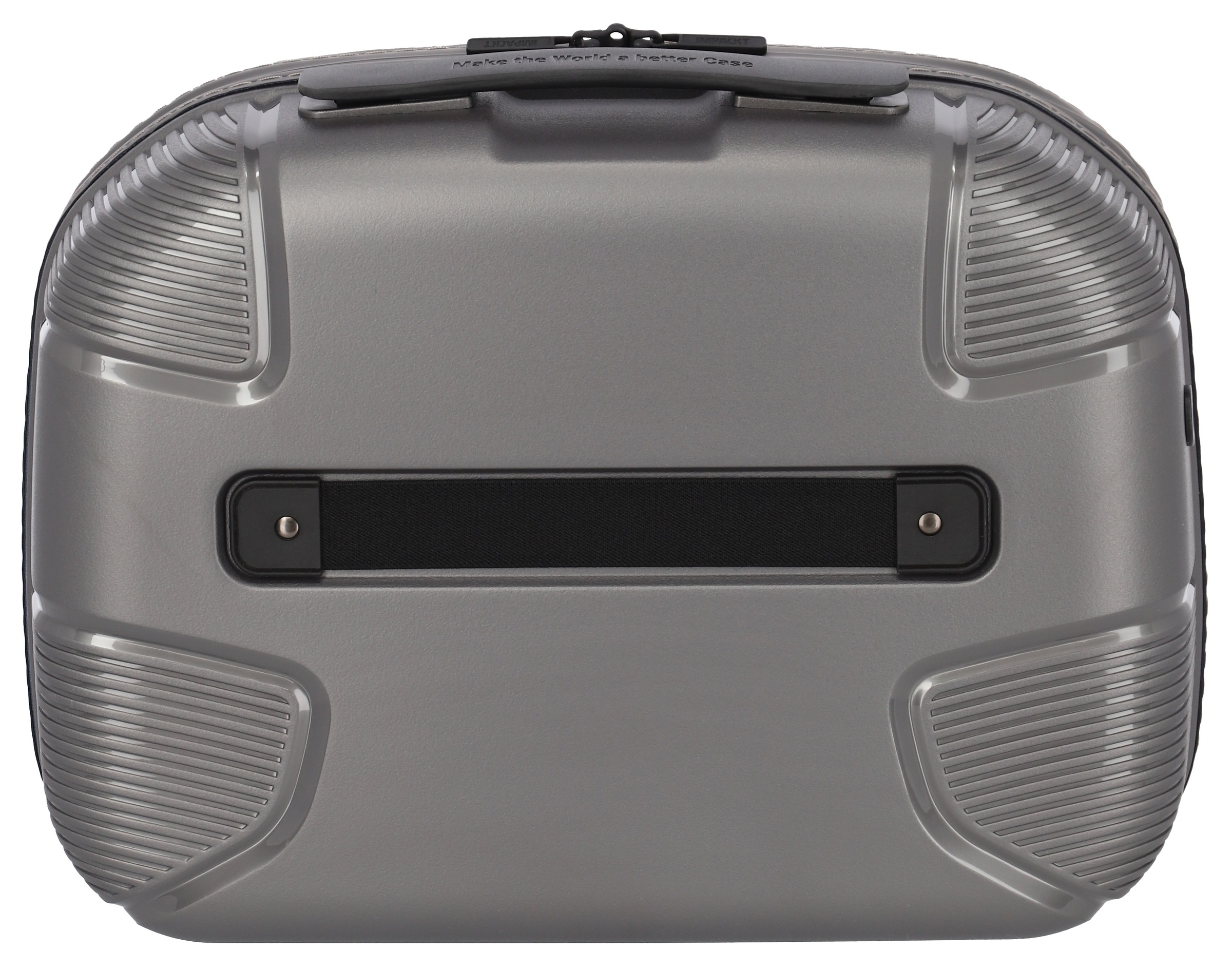 IMPACKT Beautycase »IP1«, Kulturbeutel Hartschale Trolley-Aufsteck-System Tragegurt Laptopfach