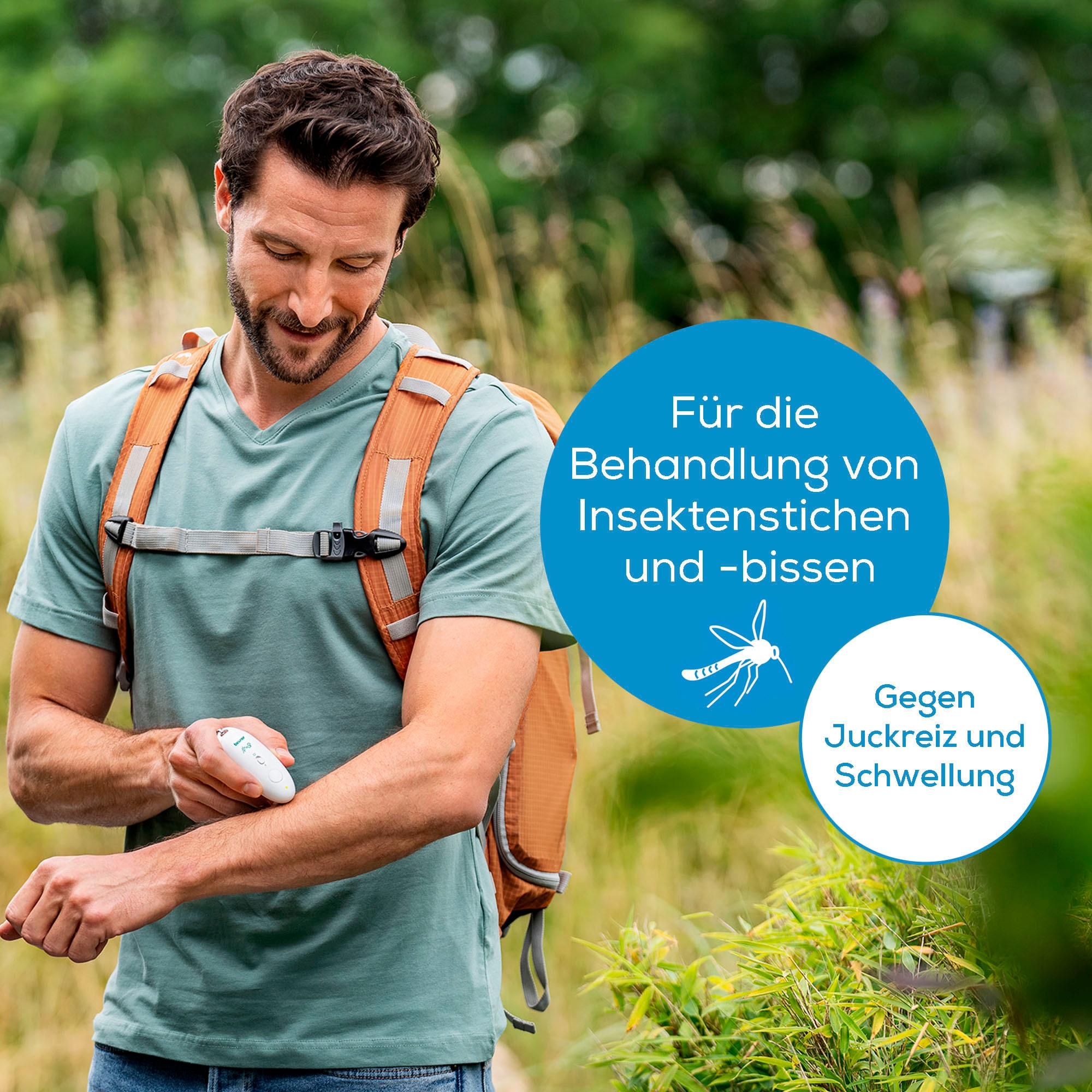 BEURER Insektenstichheiler »BiteX 10 Travel« Lindert Juckreiz u. Schwellungen, klein & handlich