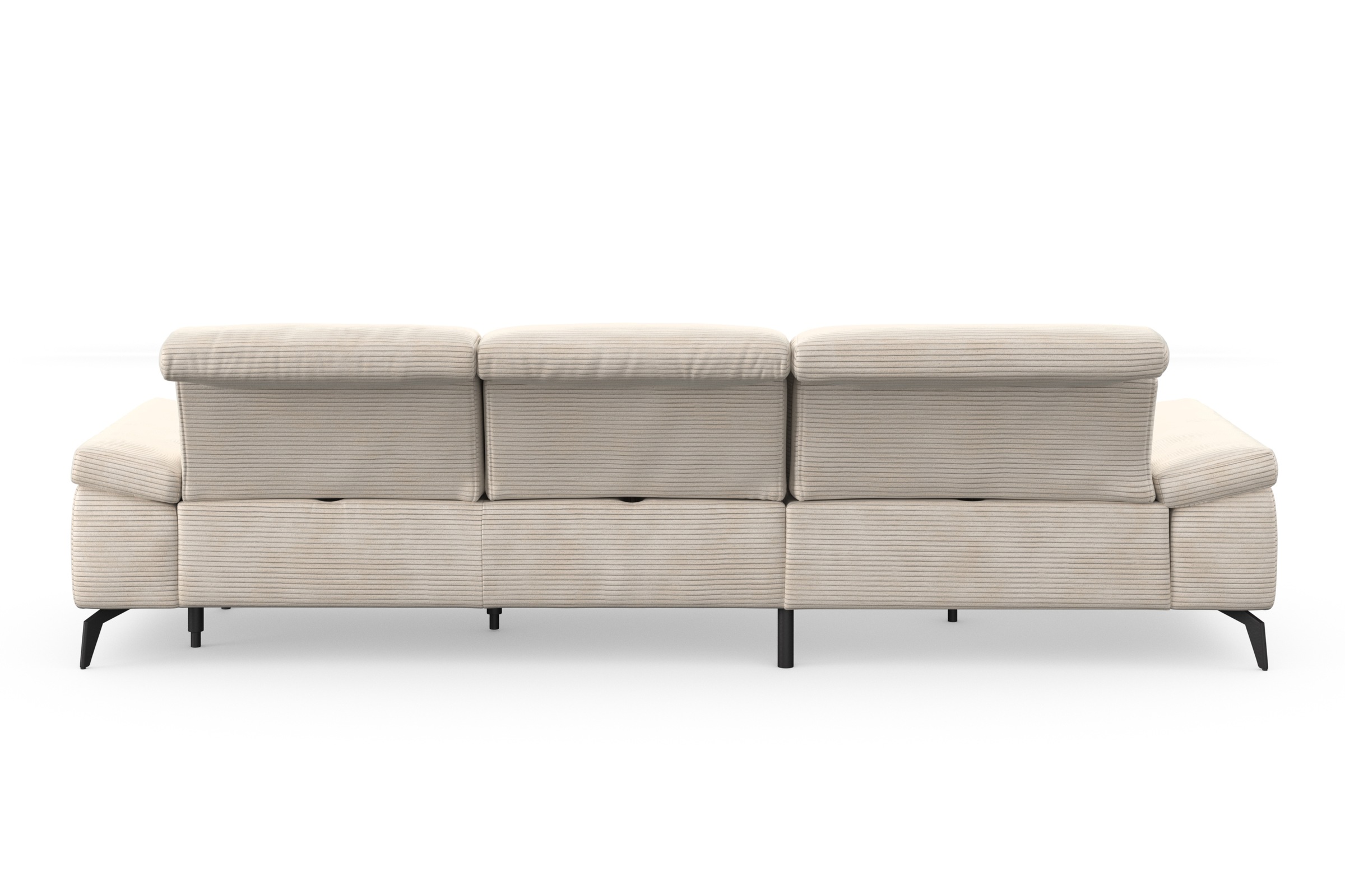 sit&more Ecksofa »Cabana L-Form«, Recamiere, wahlweise mit Sitztiefen-, Armlehnen- und Kopfteilfunktion
