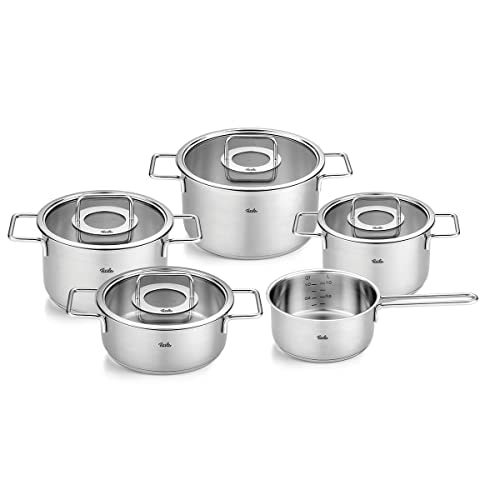 Fissler Topf-Set »Fissler Pure Collection«, Edelstahl 18/10, (Set, 5 tlg., günstig online kaufen