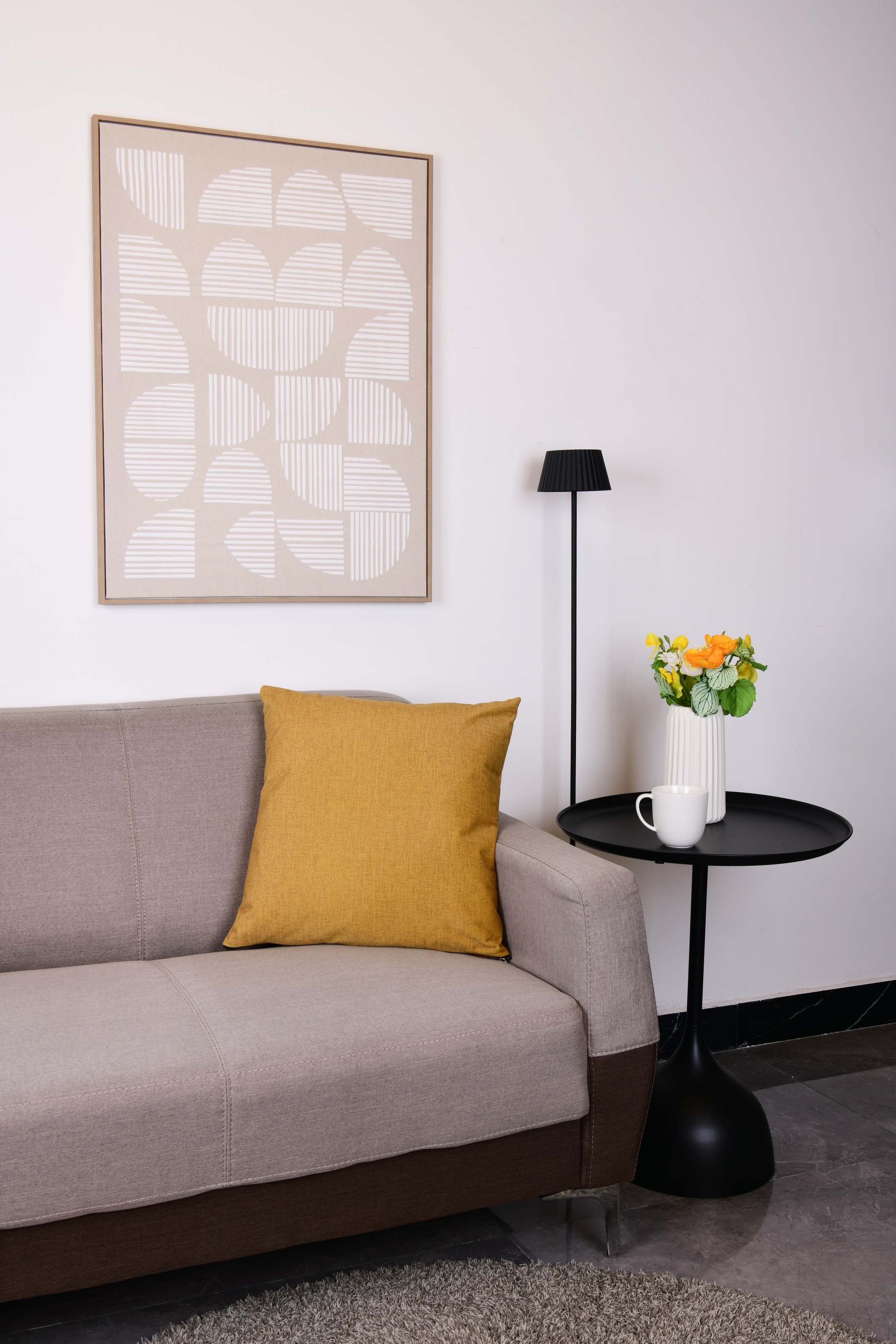 MIRRORS AND MORE Dekokissen »FINN« unifarben, Dekokissen mit Füllung günstig online kaufen